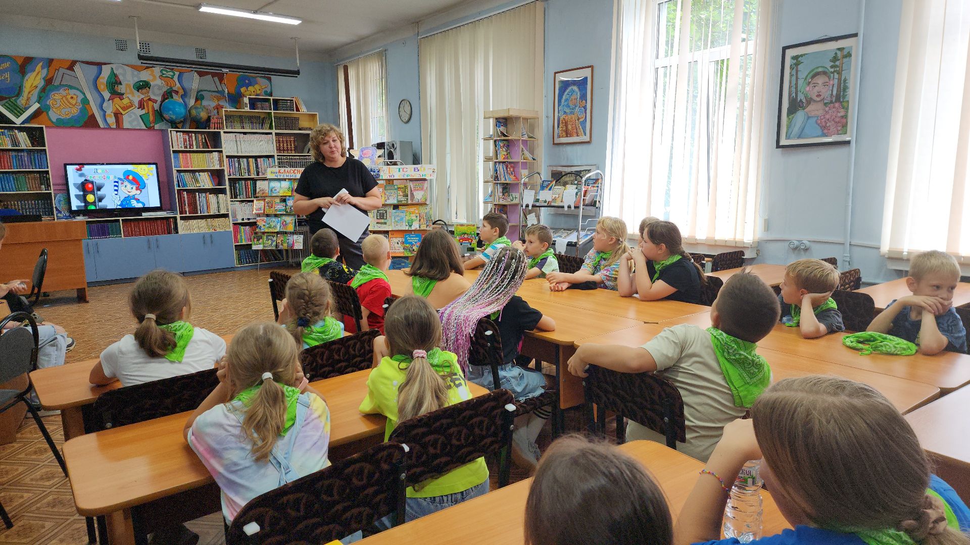 шатура, академия успеха, культурная шатура, день рождения светофора, библиотека, детская библиотека,