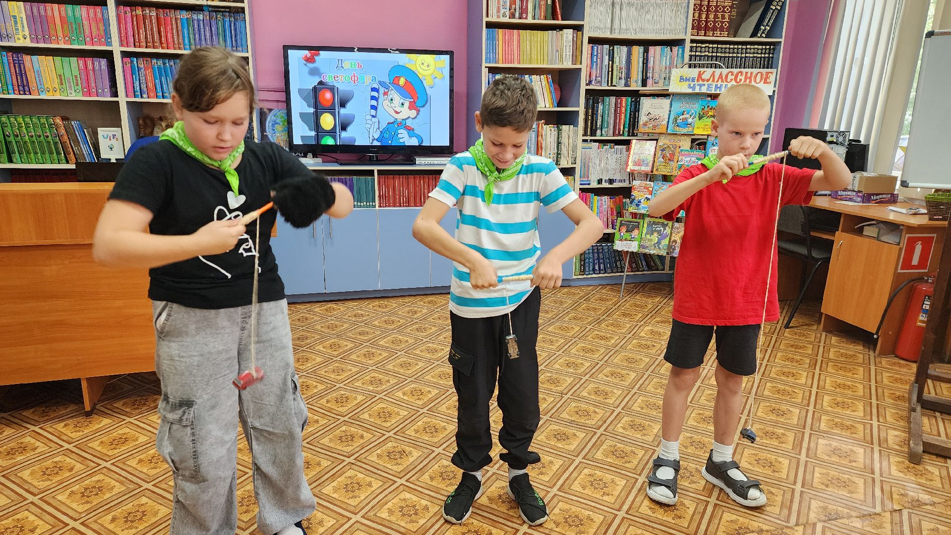 шатура, академия успеха, культурная шатура, день рождения светофора, библиотека, детская библиотека,