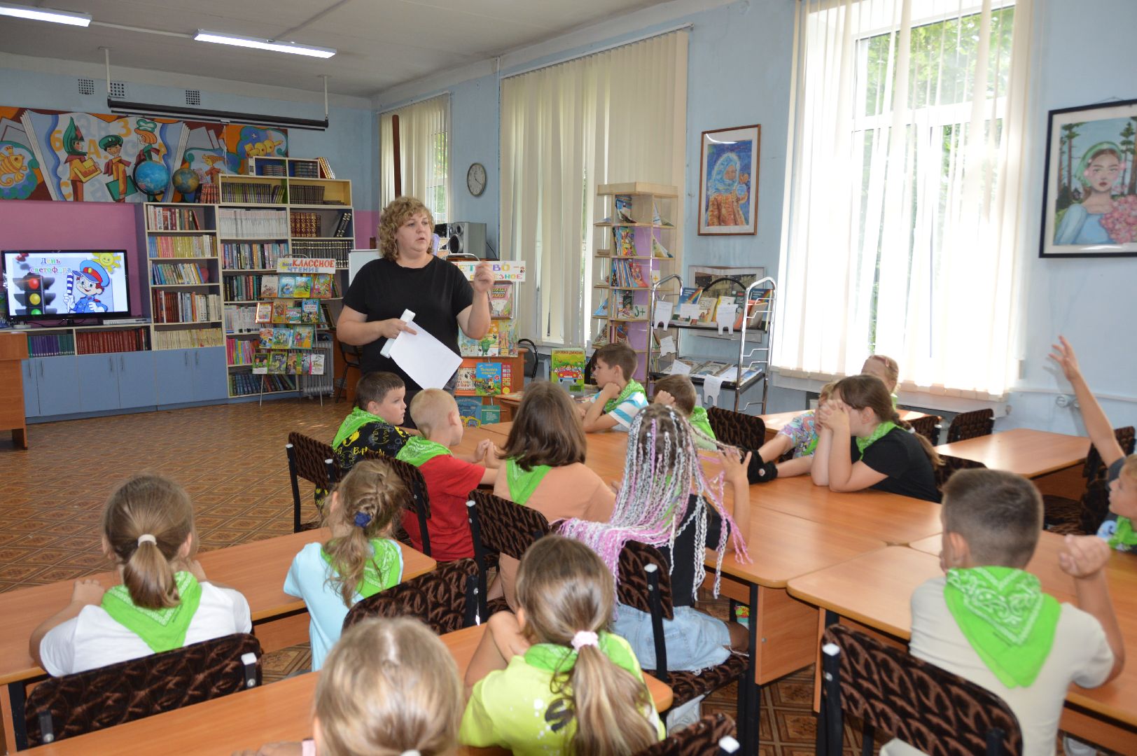 шатура, академия успеха, культурная шатура, день рождения светофора, библиотека, детская библиотека,