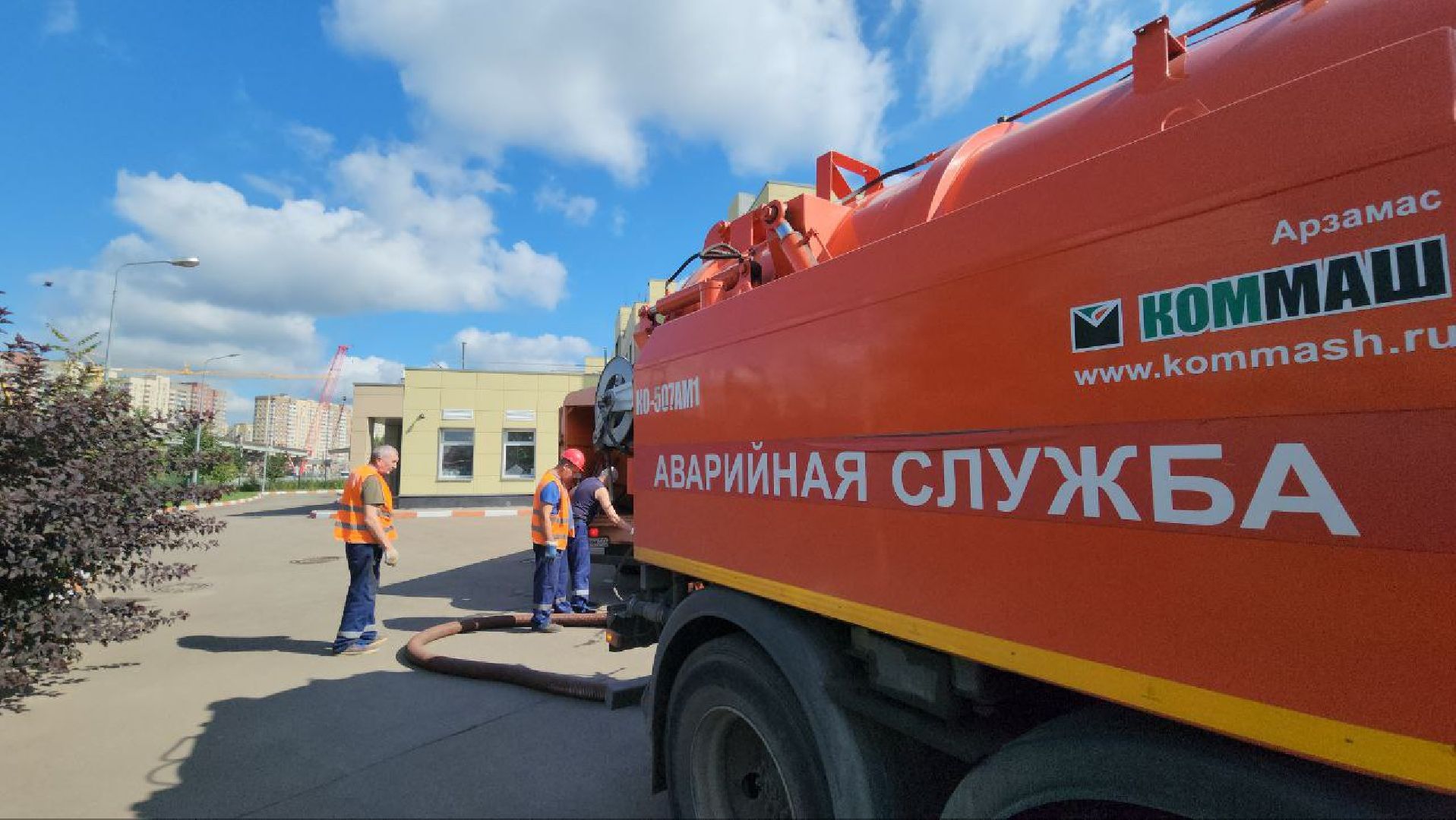 люберцы, поселок люберецкий водоканал, ливневая канализация, аварийная бригада,