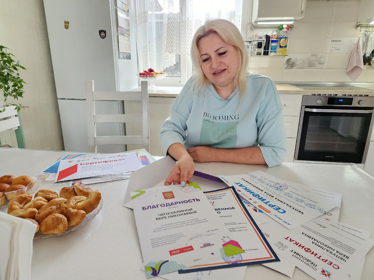 Чехов, село Новый быт, школа, учитель биологии, Вера Чепухалина, региональный конкурс, лауреат, победители, премия губернатора Московской области,