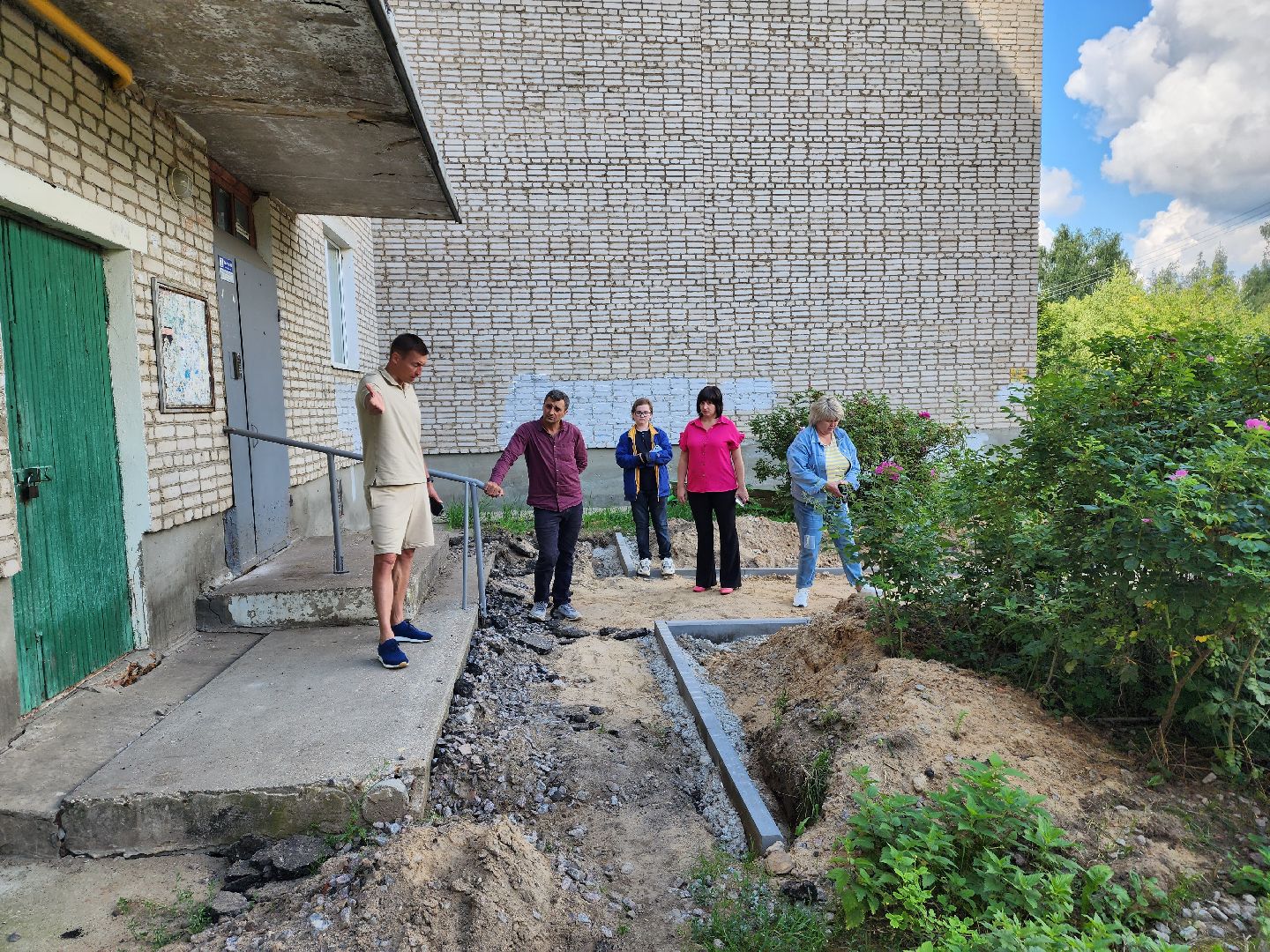 красноармейск, городской округ пушкинский, благоустройство дворов, комплексное благоустройство,