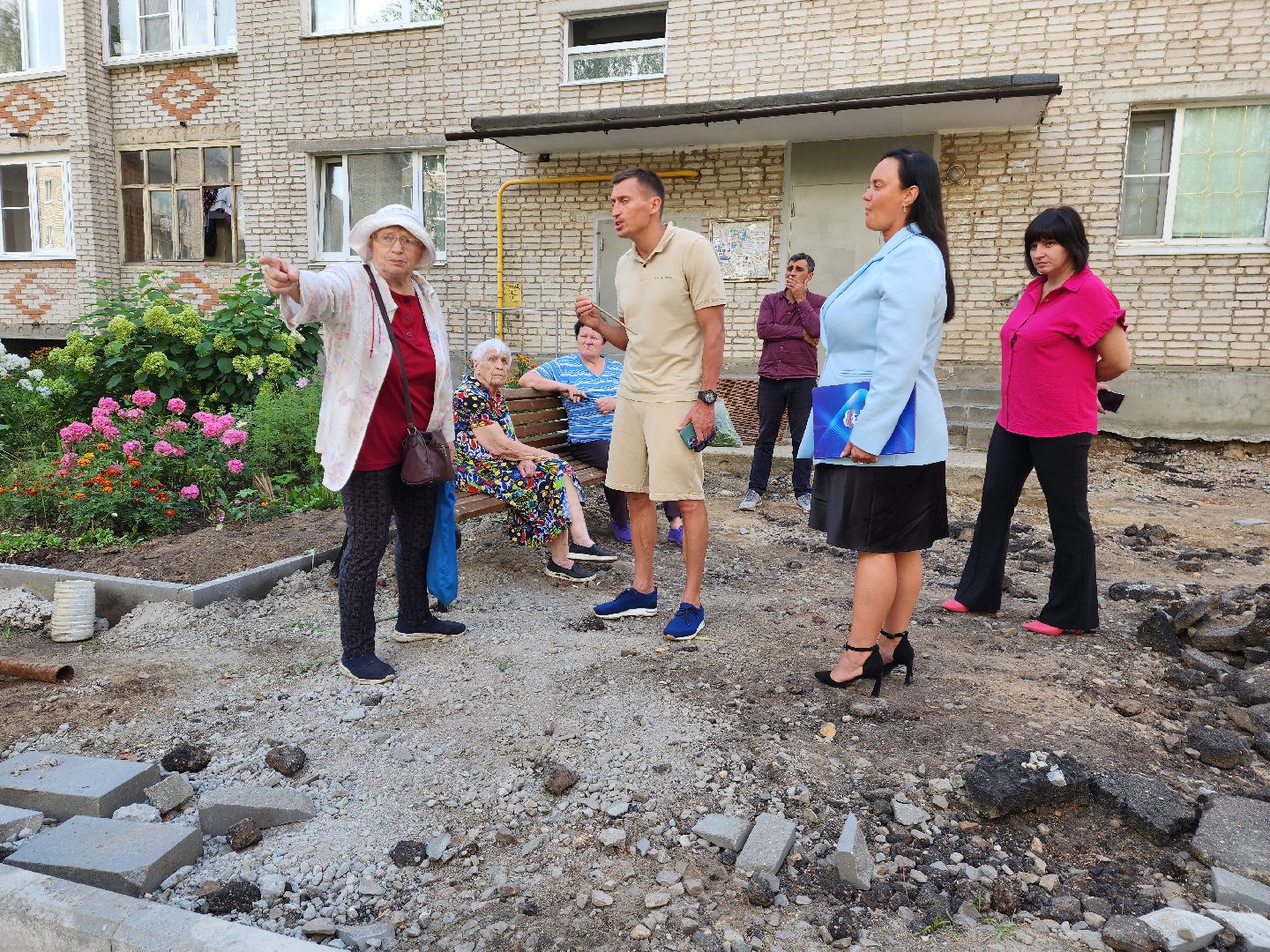 красноармейск, городской округ пушкинский, благоустройство дворов, комплексное благоустройство,