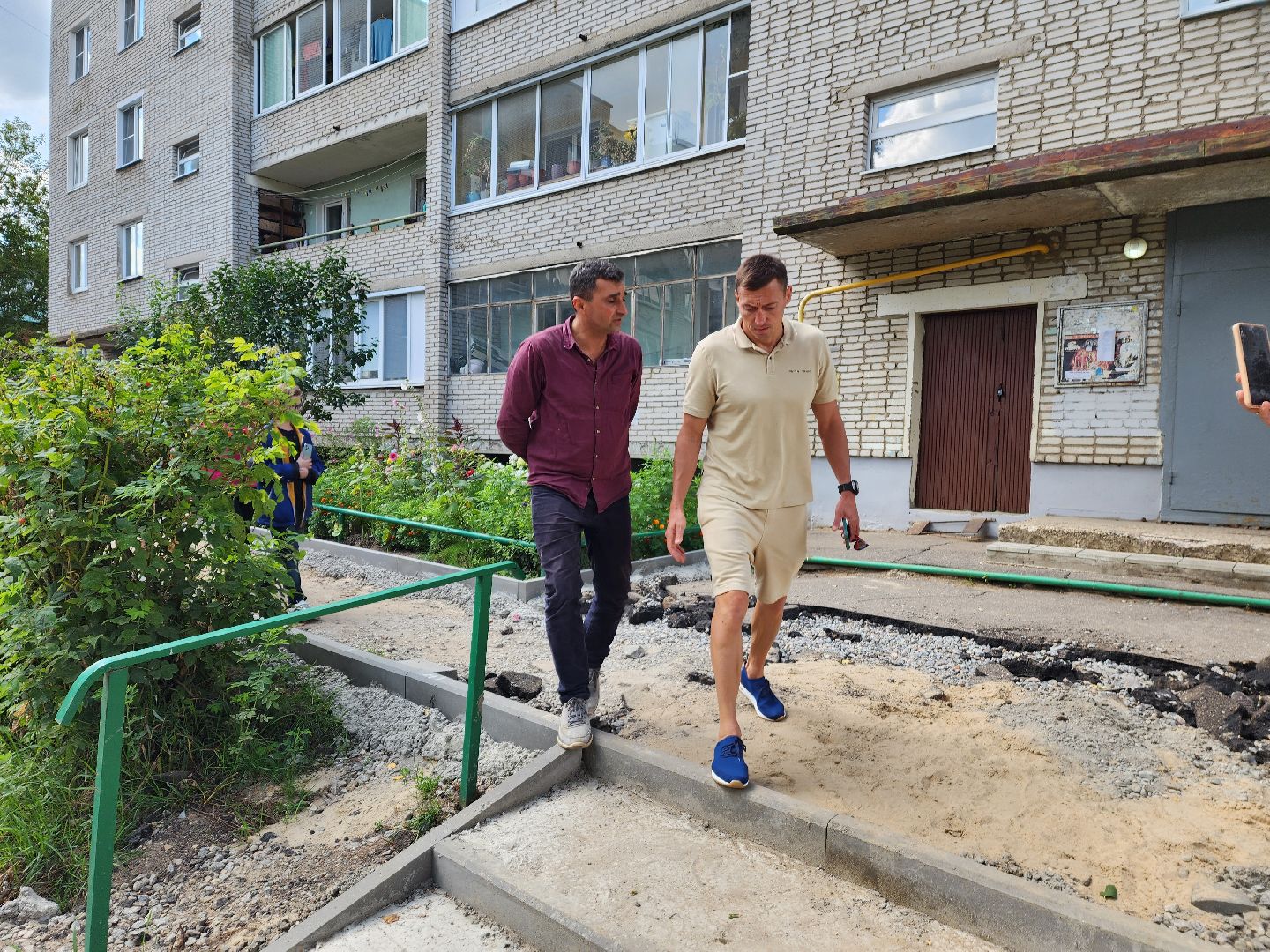 красноармейск, городской округ пушкинский, благоустройство дворов, комплексное благоустройство,