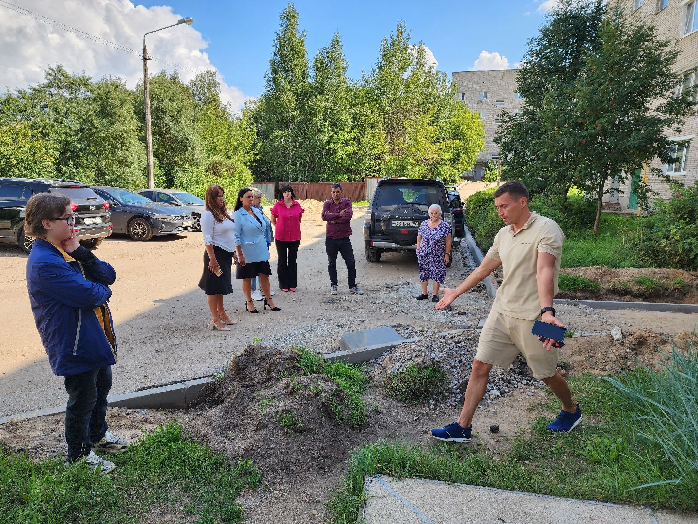 красноармейск, городской округ пушкинский, благоустройство дворов, комплексное благоустройство,