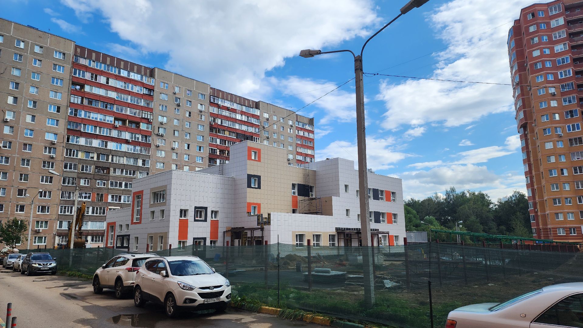 Детский сад, стройка детсада, Лобня,