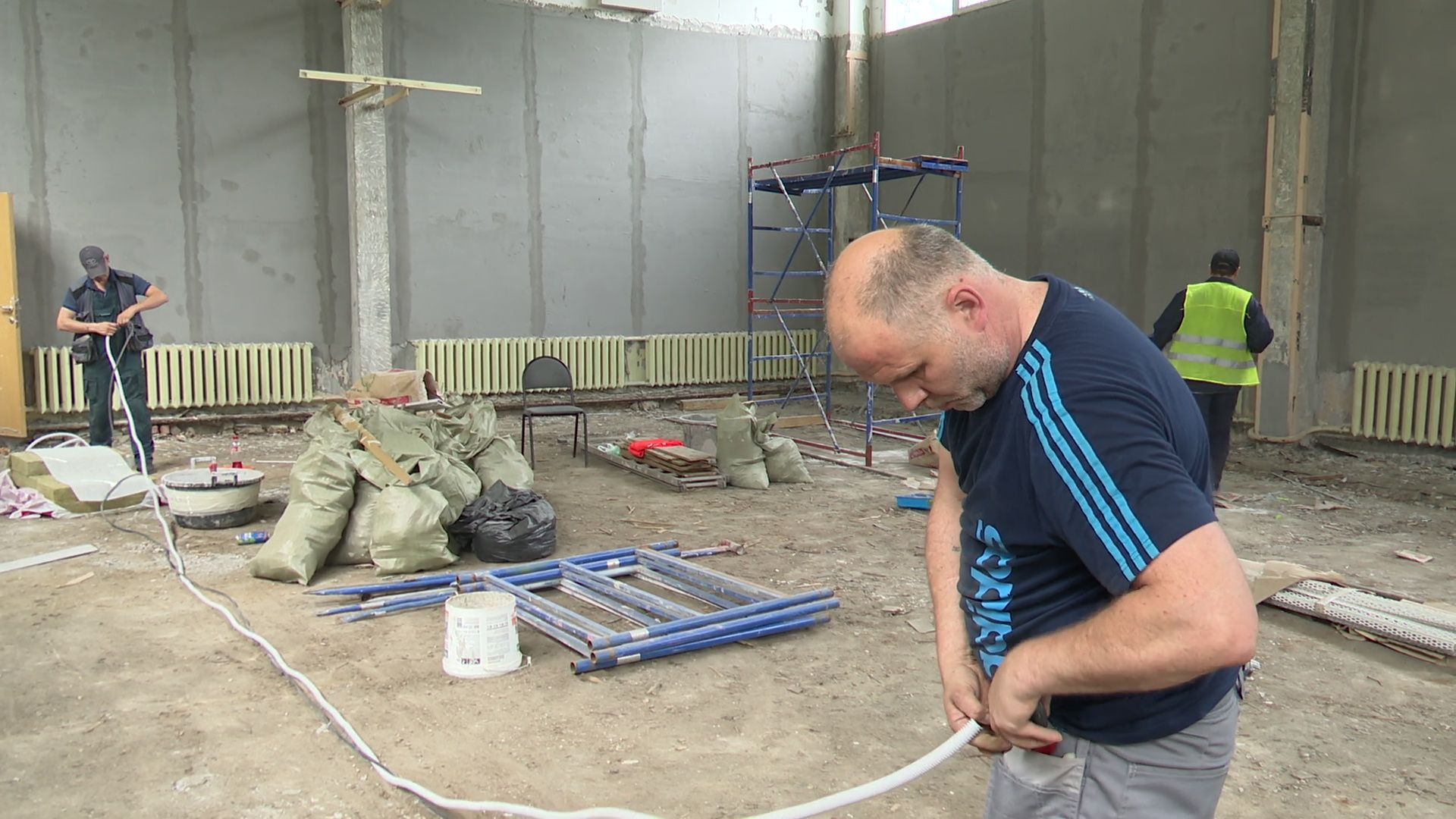 Реутов, школа, ремонт, спортзал, кабинеты, ремонт в школе,