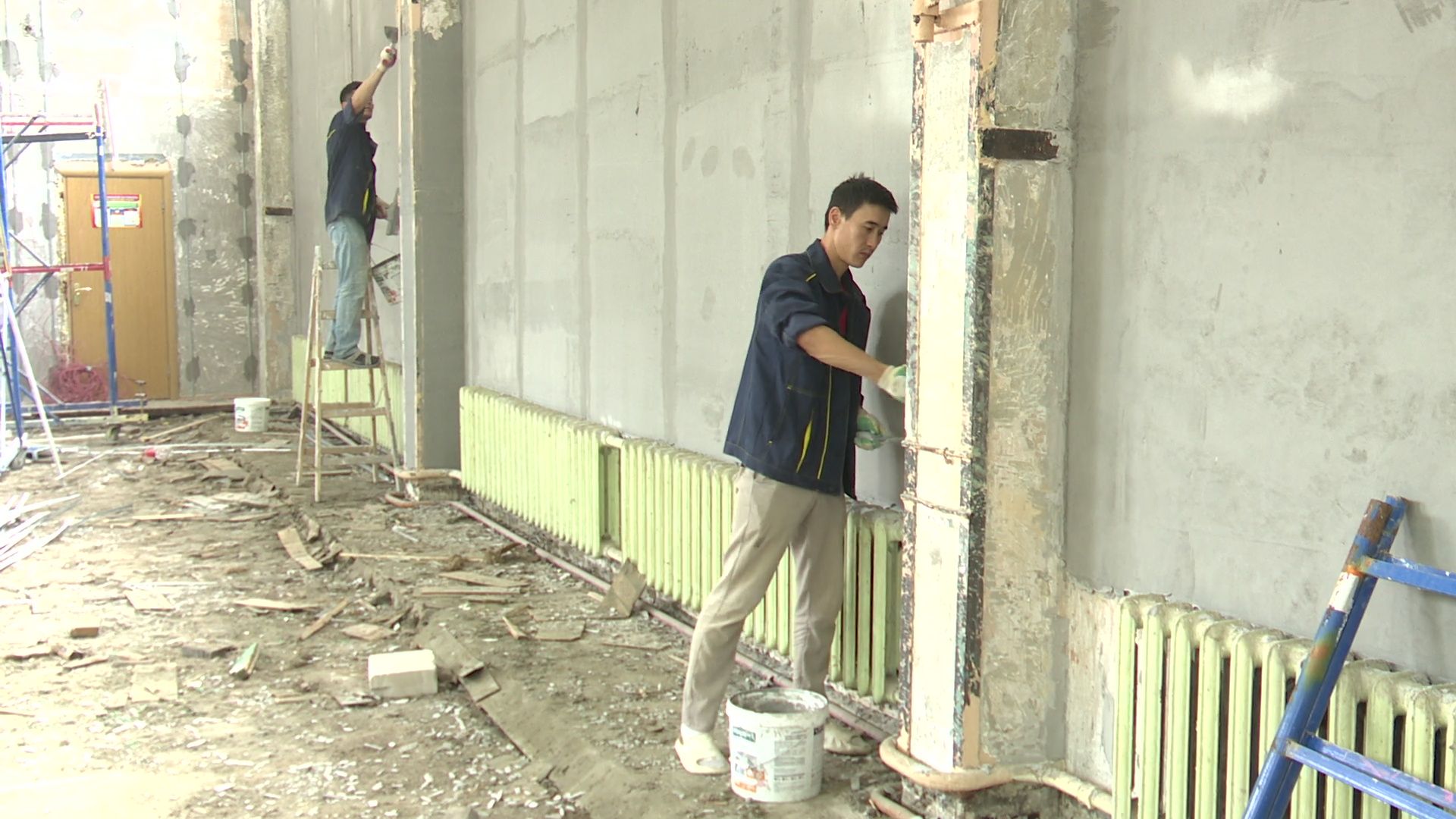 Реутов, школа, ремонт, спортзал, кабинеты, ремонт в школе,