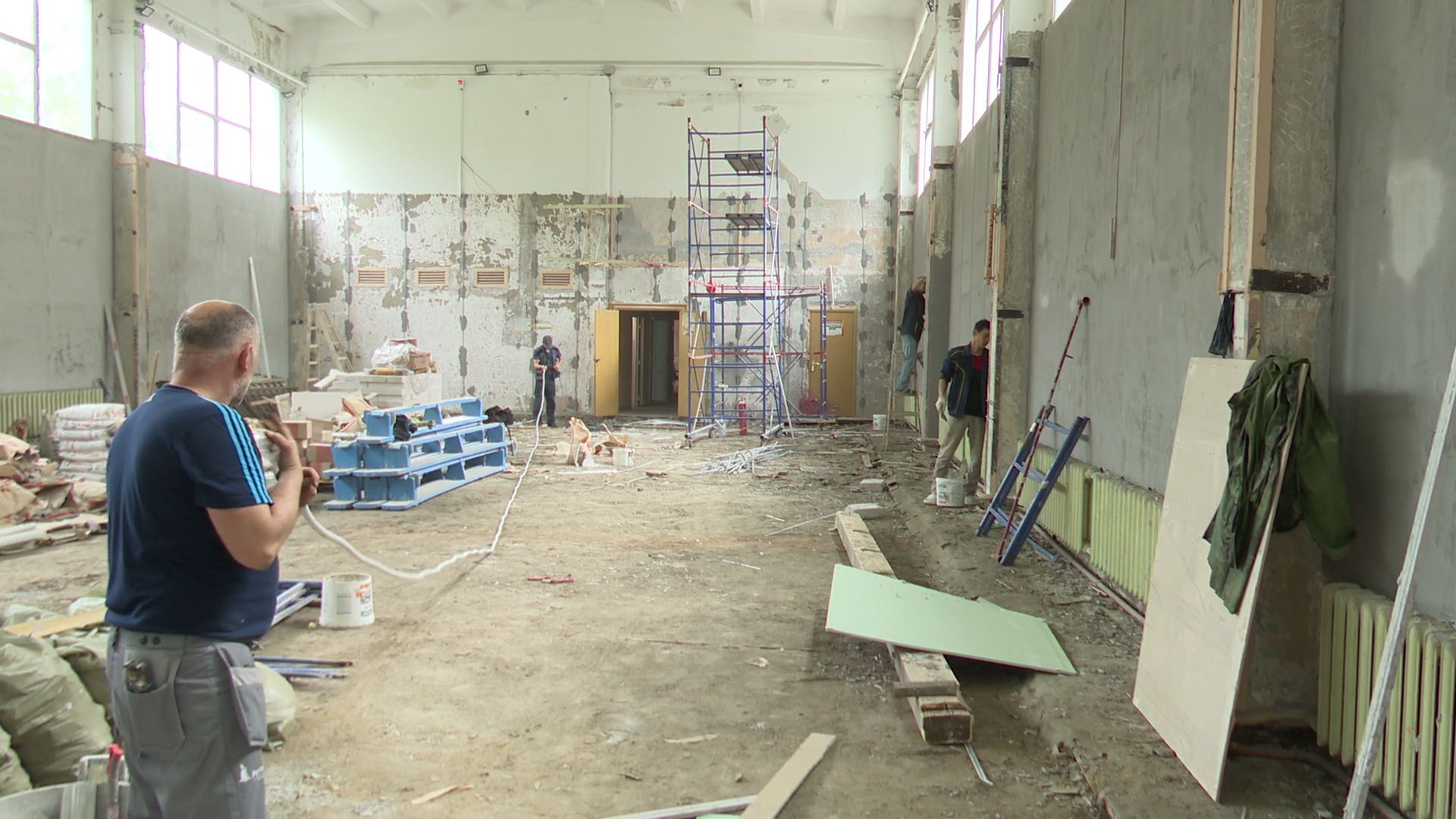 Реутов, школа, ремонт, спортзал, кабинеты, ремонт в школе,