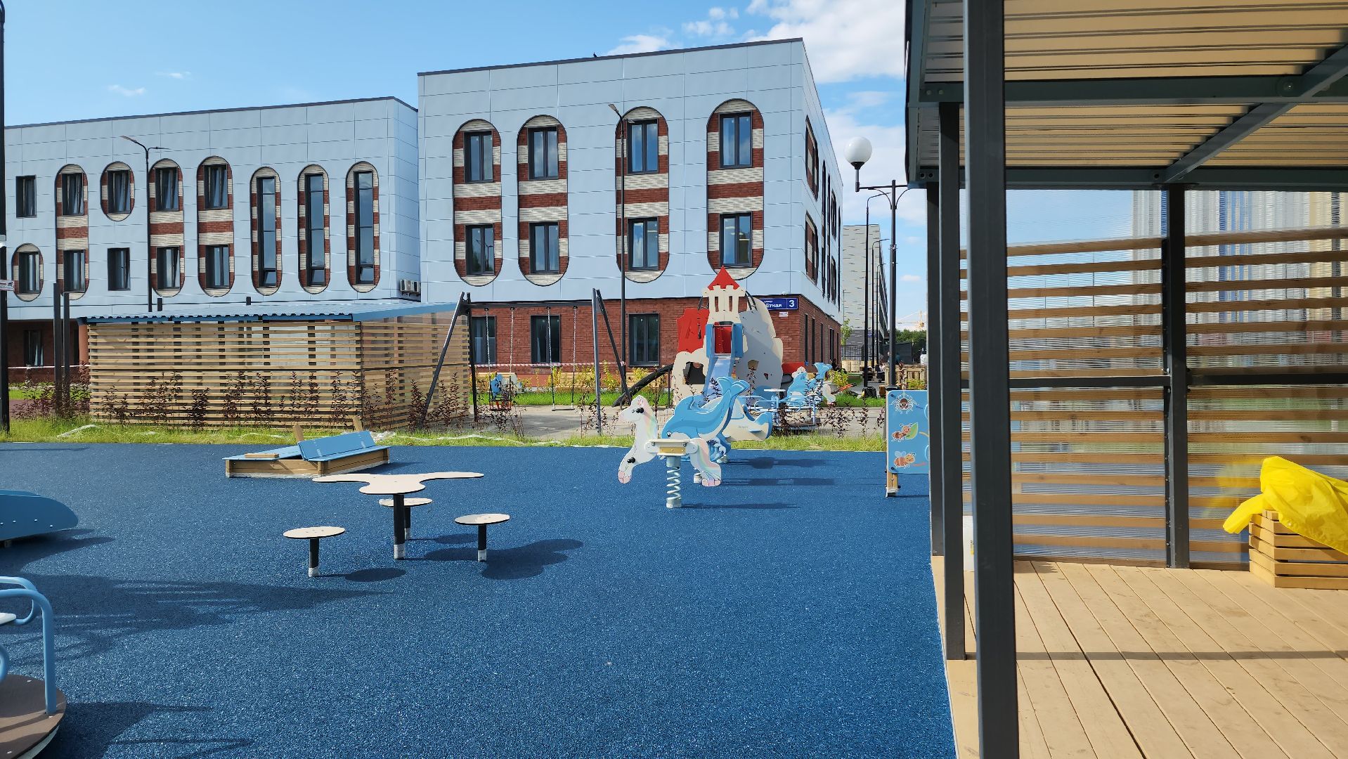 Стройка, Детский сад, детские игровые площадки, лобня,