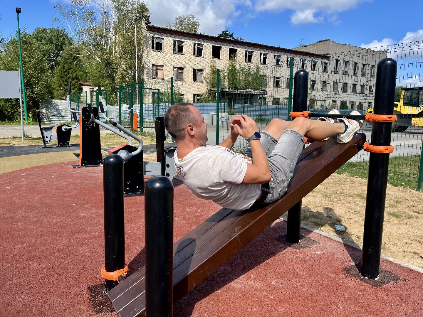 зато молодежный, спорт норма жизни, воркаут-площадка, фок молодежный,губернатор подмосковья,