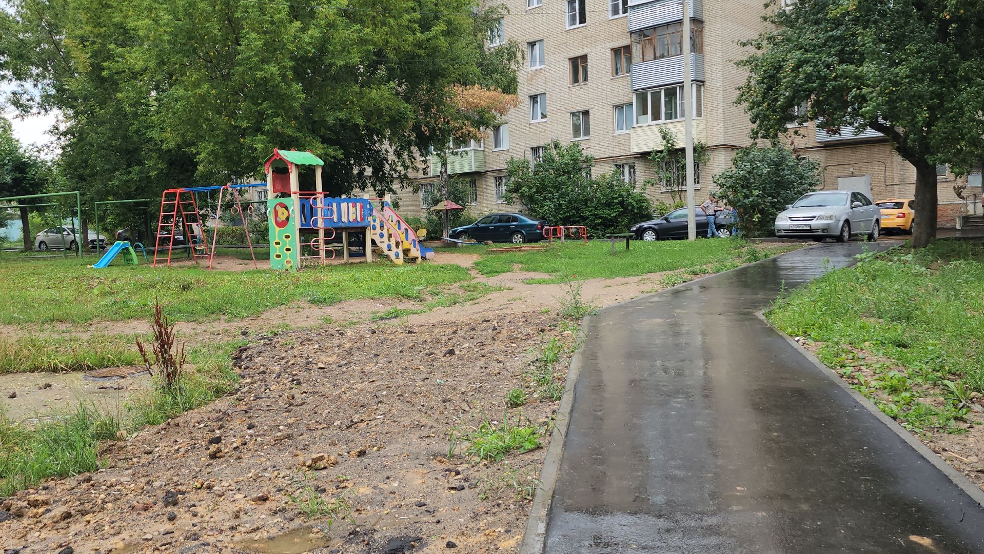 серпухов, 1-й оборонный переулок, благоустройство, глава округа, дворовая территория,