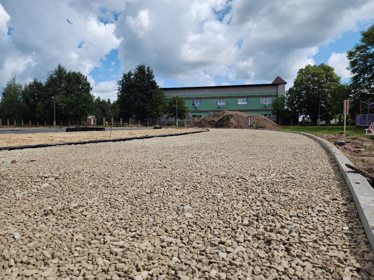 спорт, спорт в рузе, урожай, стадион урожай, рузский городской округ, руза, капитальный ремонт, московская область,