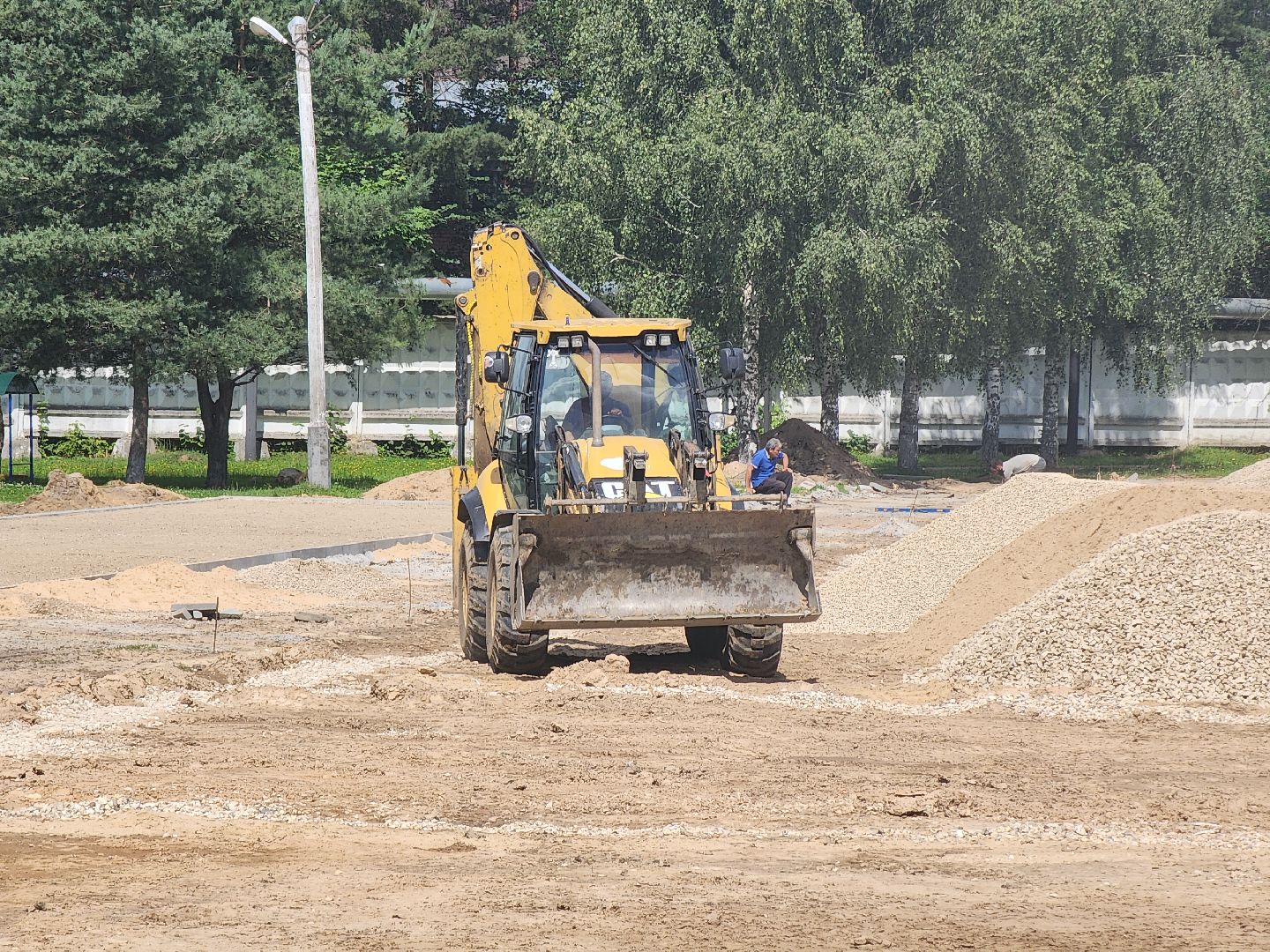спорт, спорт в рузе, урожай, стадион урожай, рузский городской округ, руза, капитальный ремонт, московская область,