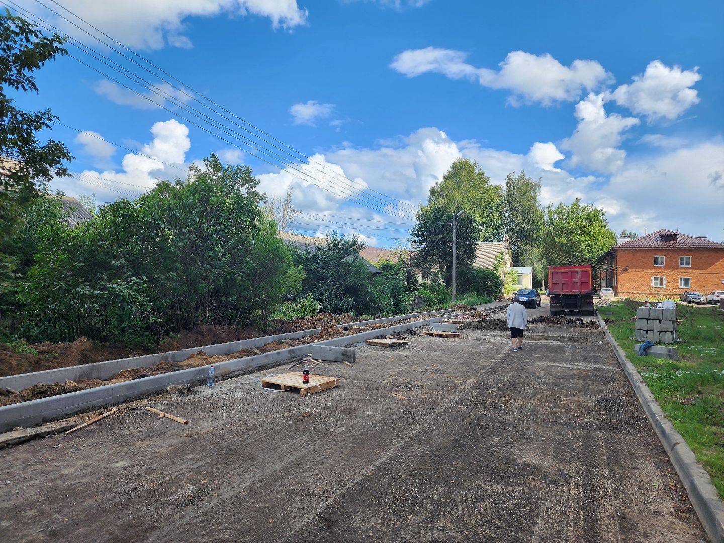 волоколамск, Широкая, дороги, дорога,