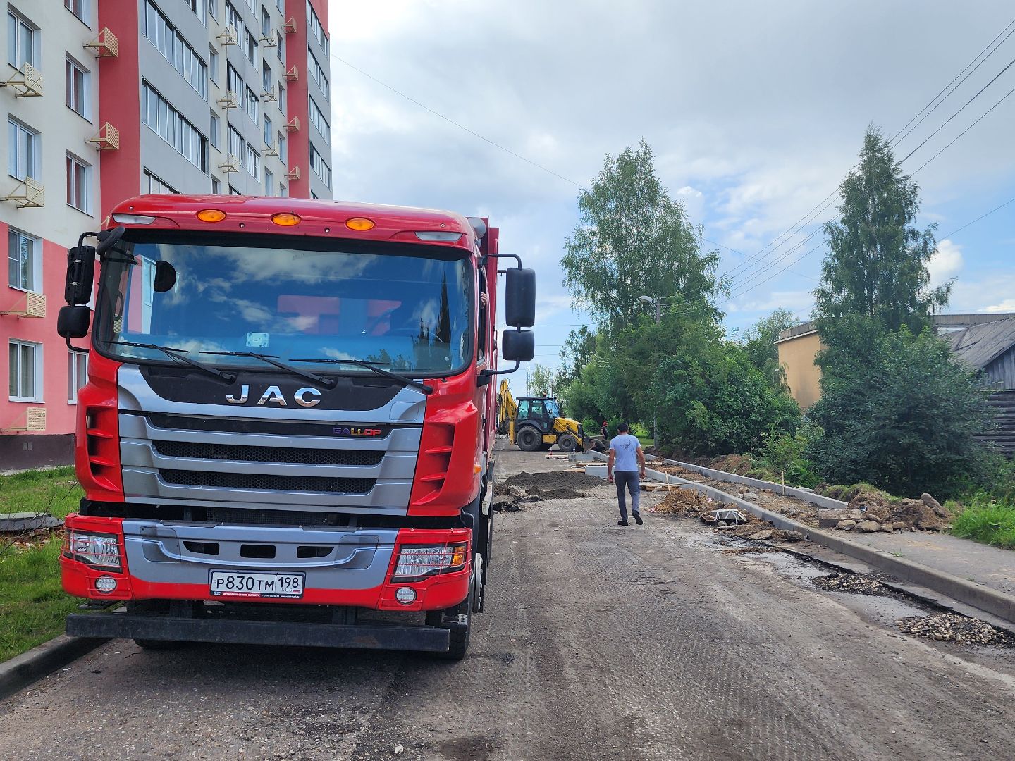 волоколамск, Широкая, дороги, дорога,