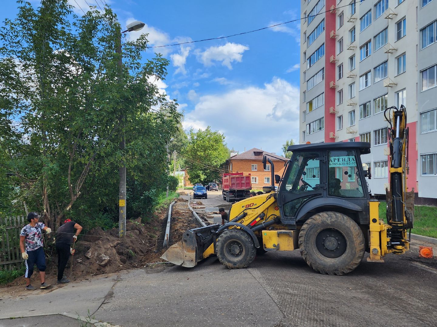 волоколамск, Широкая, дороги, дорога,