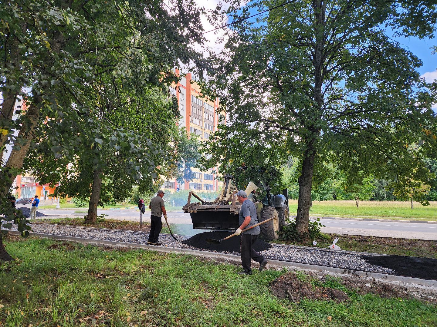 Дубна, Асфальт, Тротуар, Дороги, Ремонт,