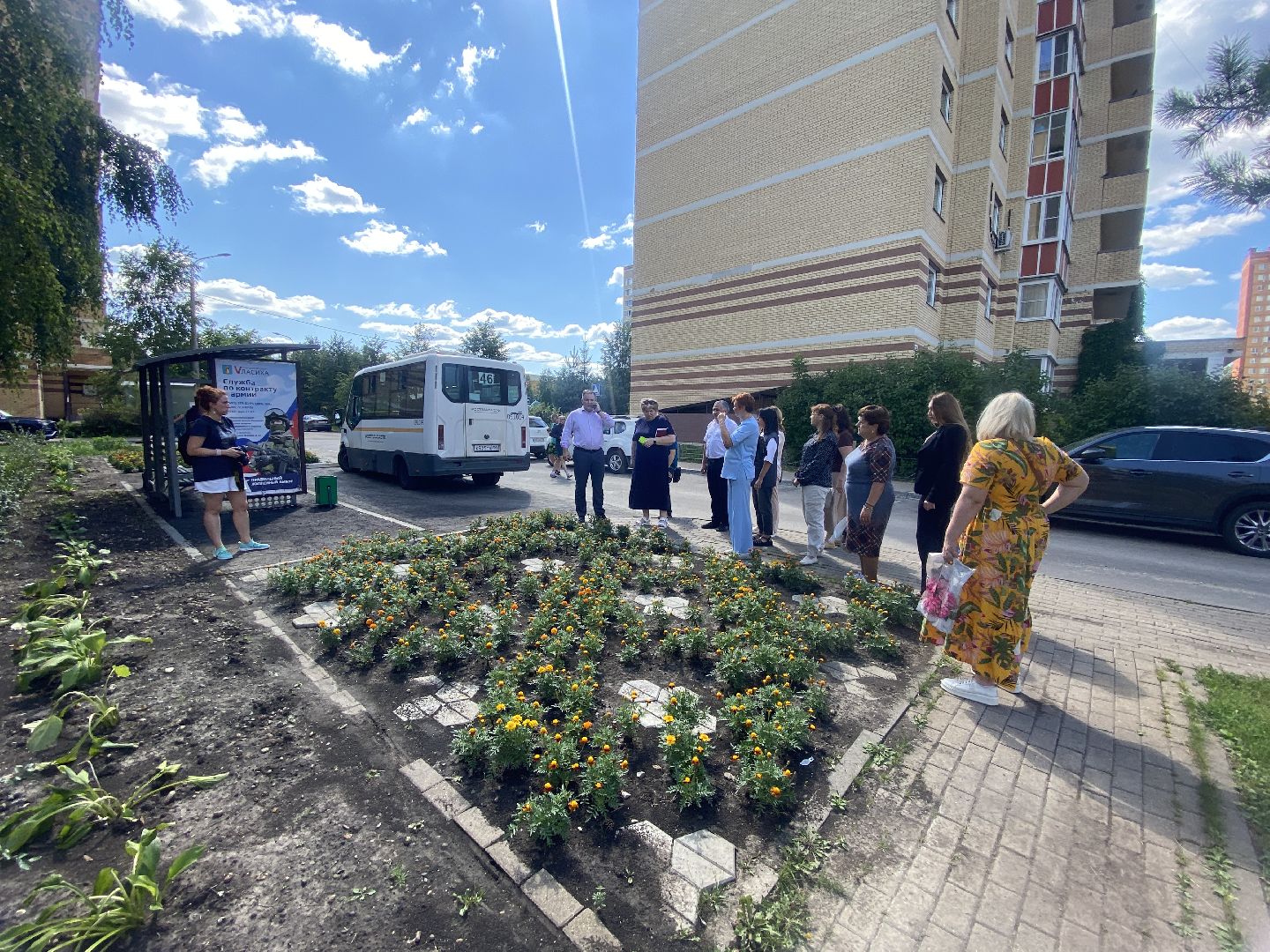 власиха благоустройство территории, Власиха мкр Школьный, Школьный новая парковка, Школьный Власиха благоустройство, новая парковка власиха,