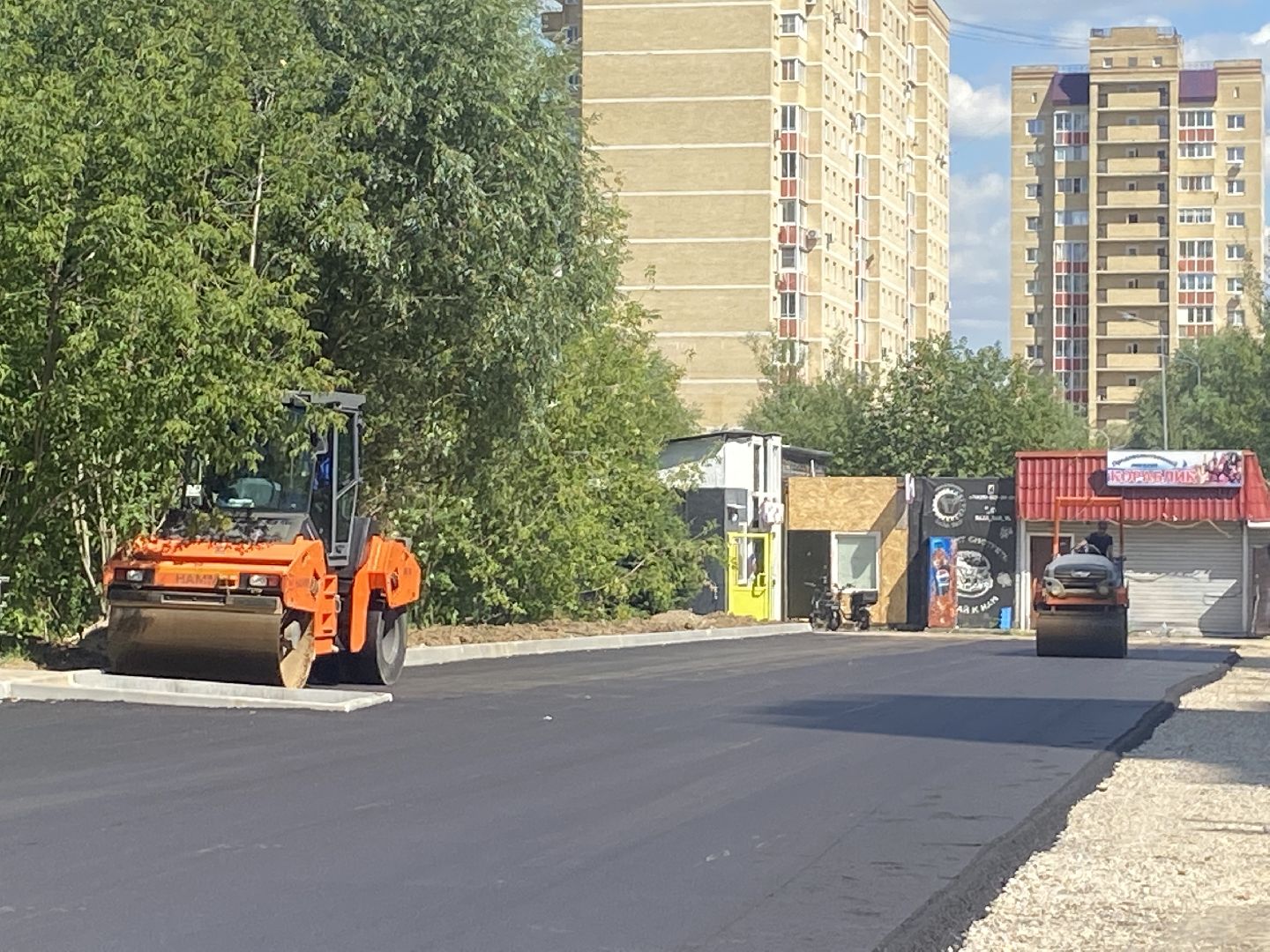 власиха благоустройство территории, Власиха мкр Школьный, Школьный новая парковка, Школьный Власиха благоустройство, новая парковка власиха,