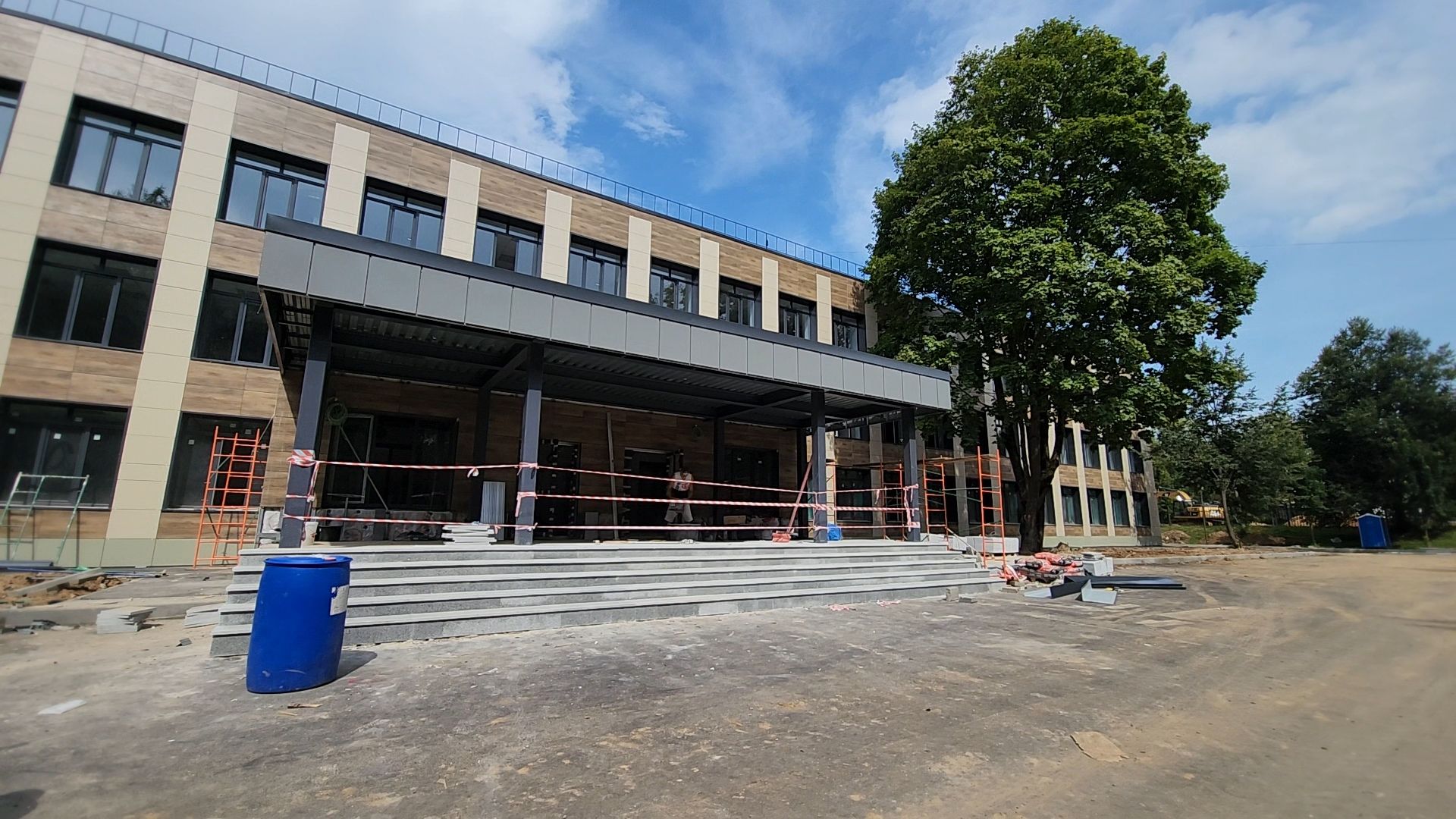 одинцово, большие вяземы, голицыно, школа, капитальный ремонт,