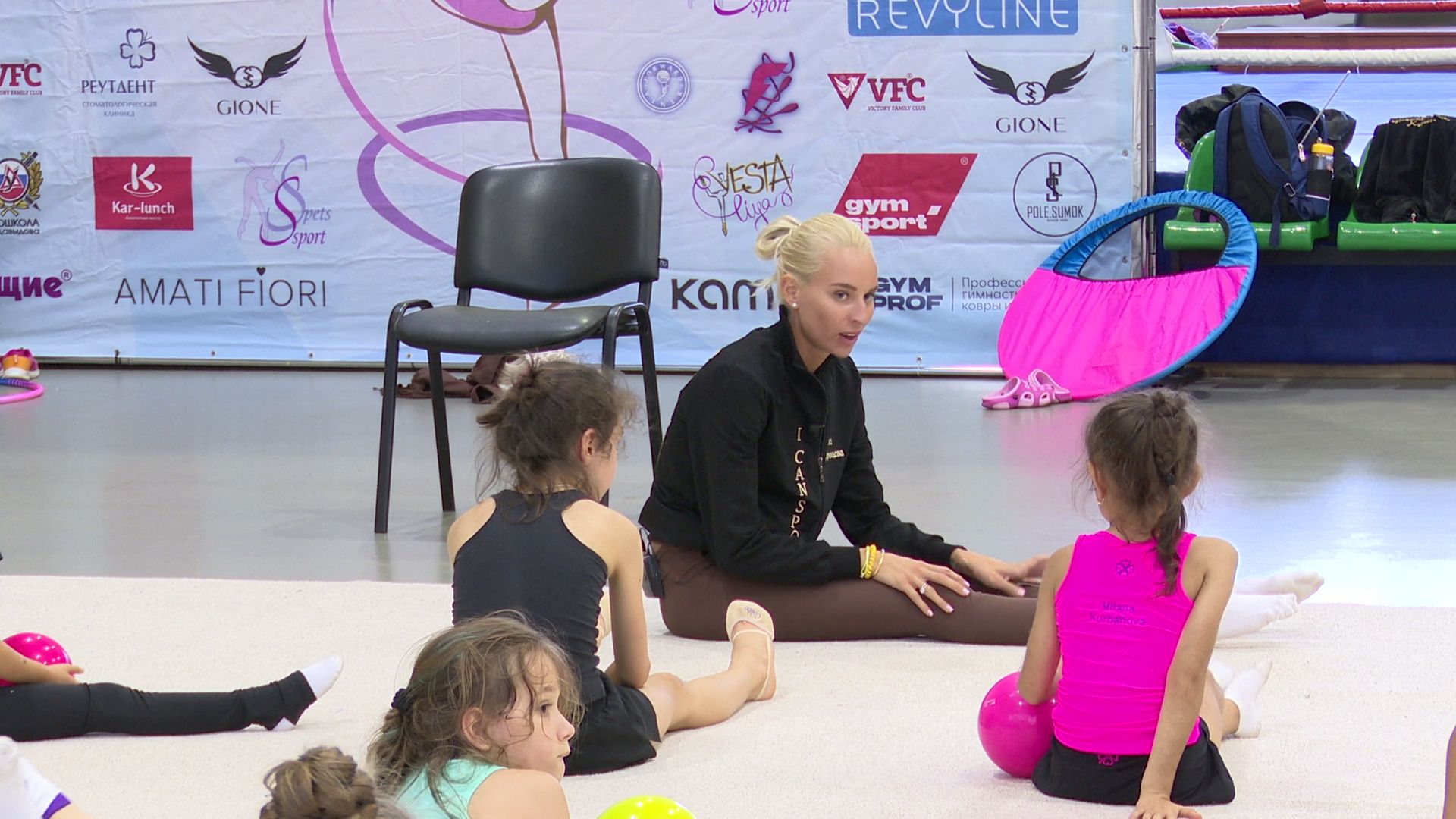 Реутов, спорт, ФОК, художественная гимнастика, Яна Кудрявцева, мастер-класс,