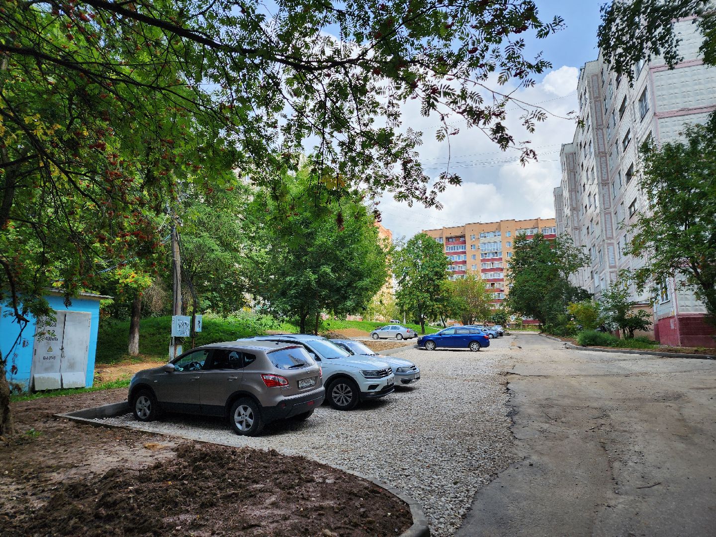 Чехов, улица Дружбы, комплексное благоустройство, двор, дворовая территория, парковки, проезды, тротуары, пешеходная дорожка, формирование комфортной городской среды,