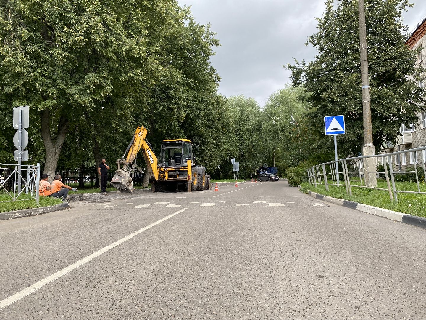 Коломна, Дороги, ливневка,