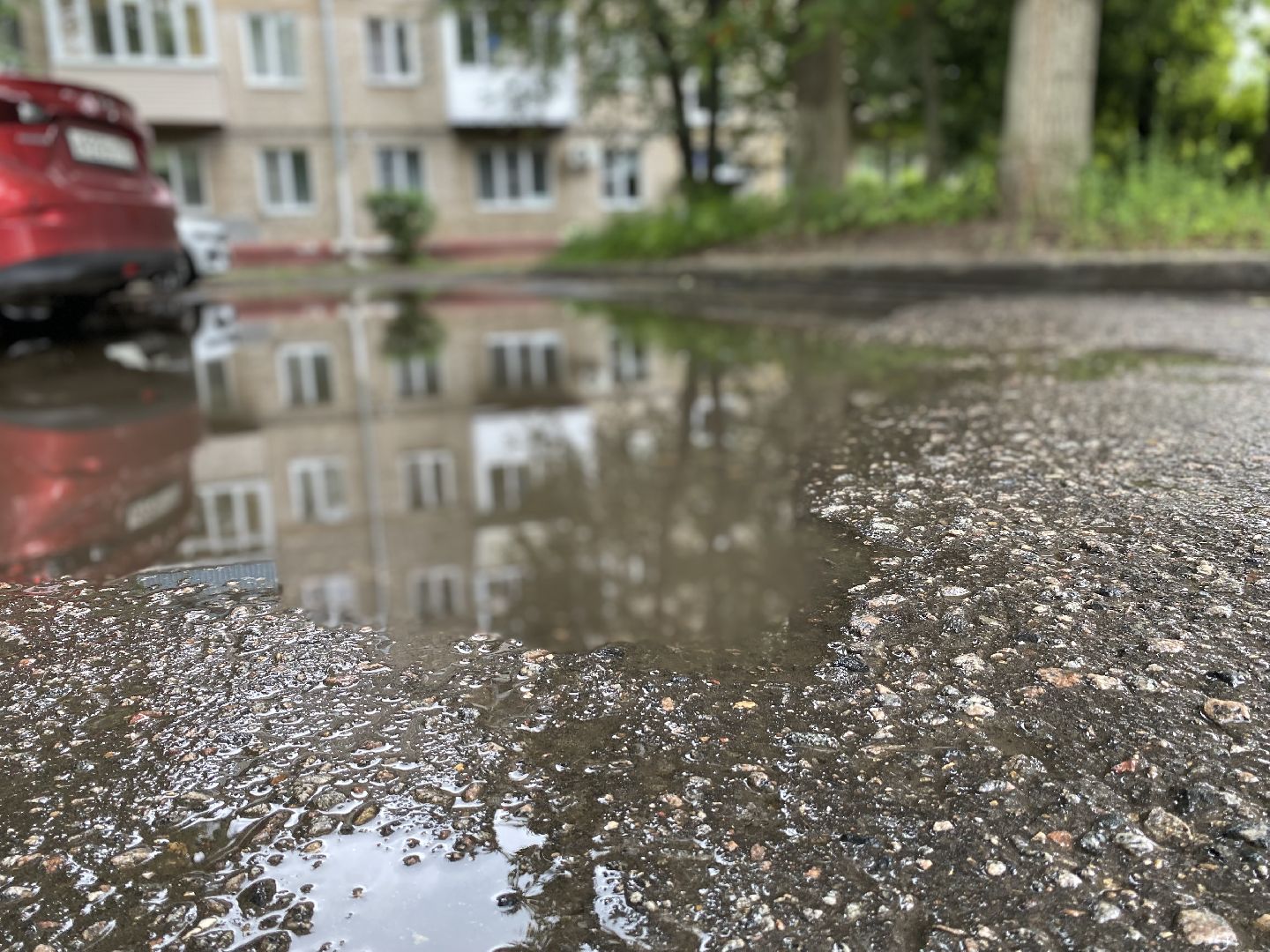 Коломна, Дороги, ливневка,