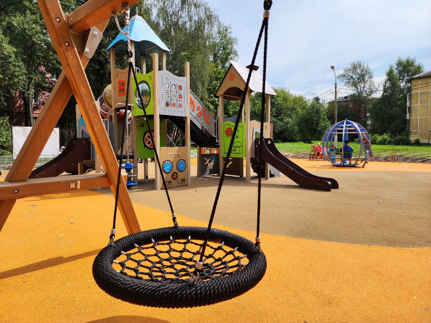 Подольск, Климовск, детская площадка, формирование комфортной городской среды,