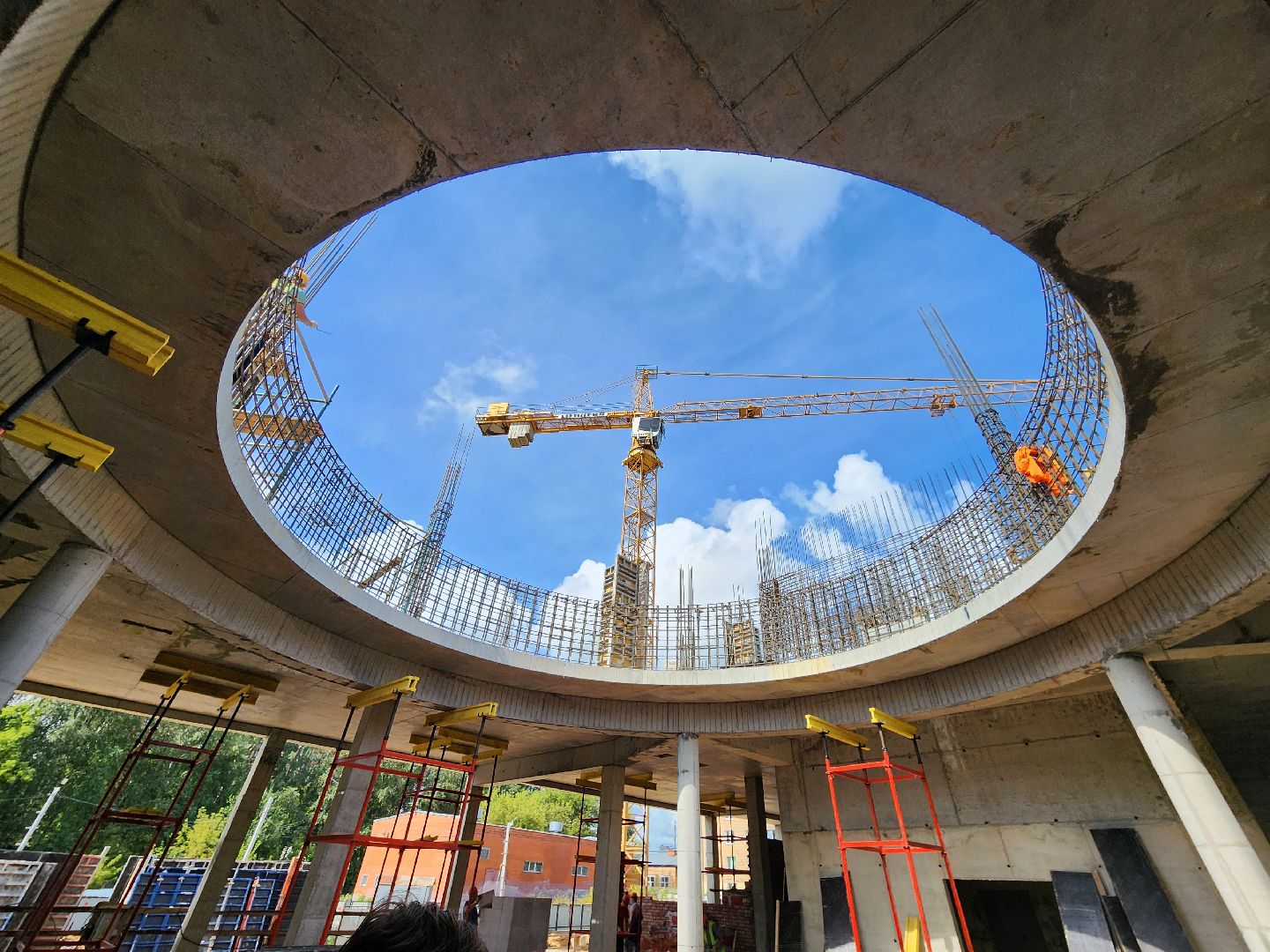 Чехов, улица Мира, детская поликлиника, строительство, проверка, контроль, глава администрации городского округа, Михаил Собакин,