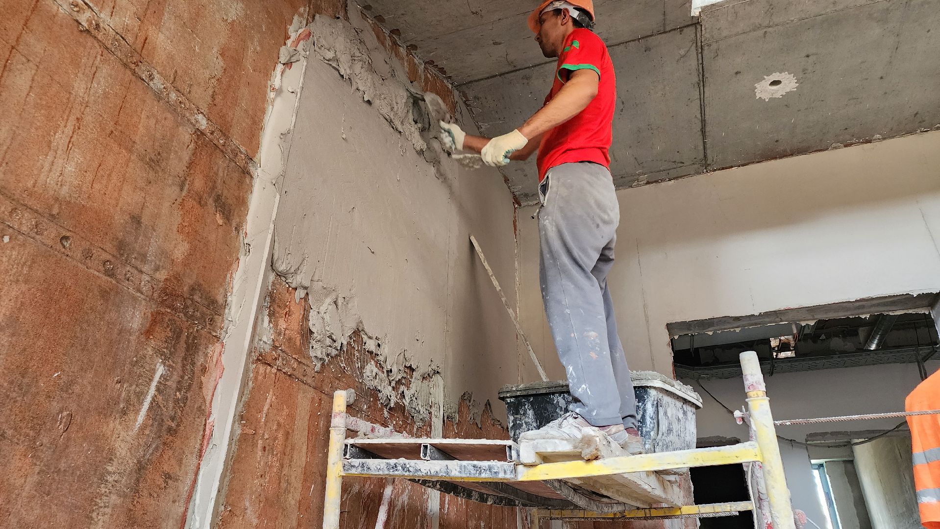 кашира, строительство, новое здание полиции, утепление фасада, благоустройство,