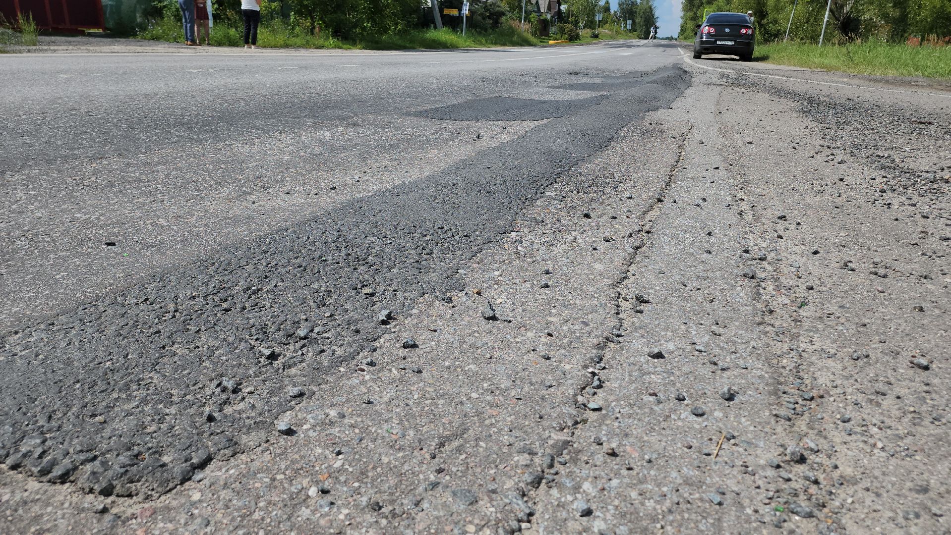 Егорьевск, Подмосковье, Московская область, дорога, старое, большегруз, ямочный ремонт,