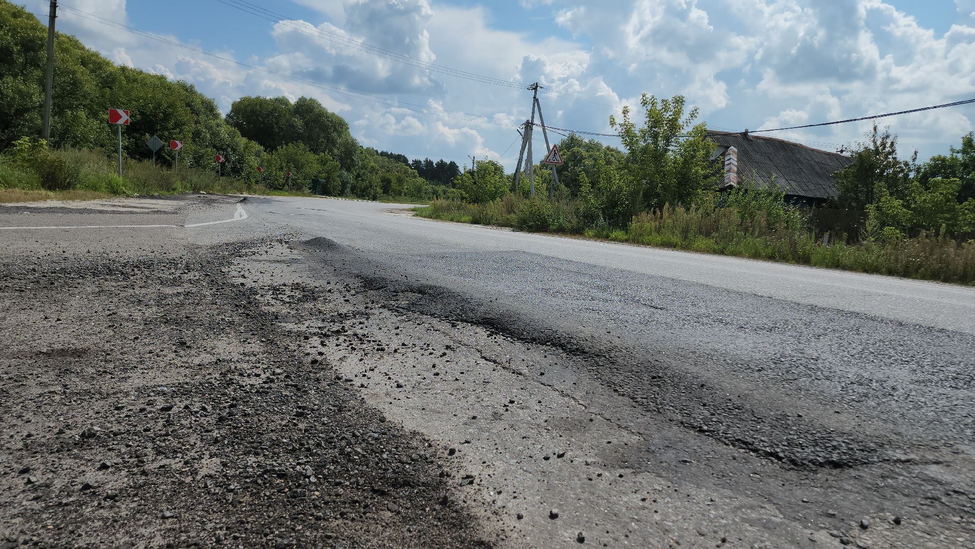 Егорьевск, Подмосковье, Московская область, дорога, старое, большегруз, ямочный ремонт,
