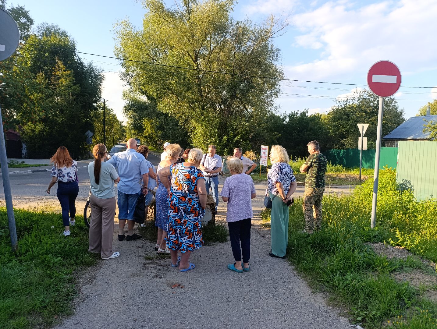 Бронницы, Благоустройство, Новая контейнерная площадка, Перенос мусорной площадки, Встреча с жителями,