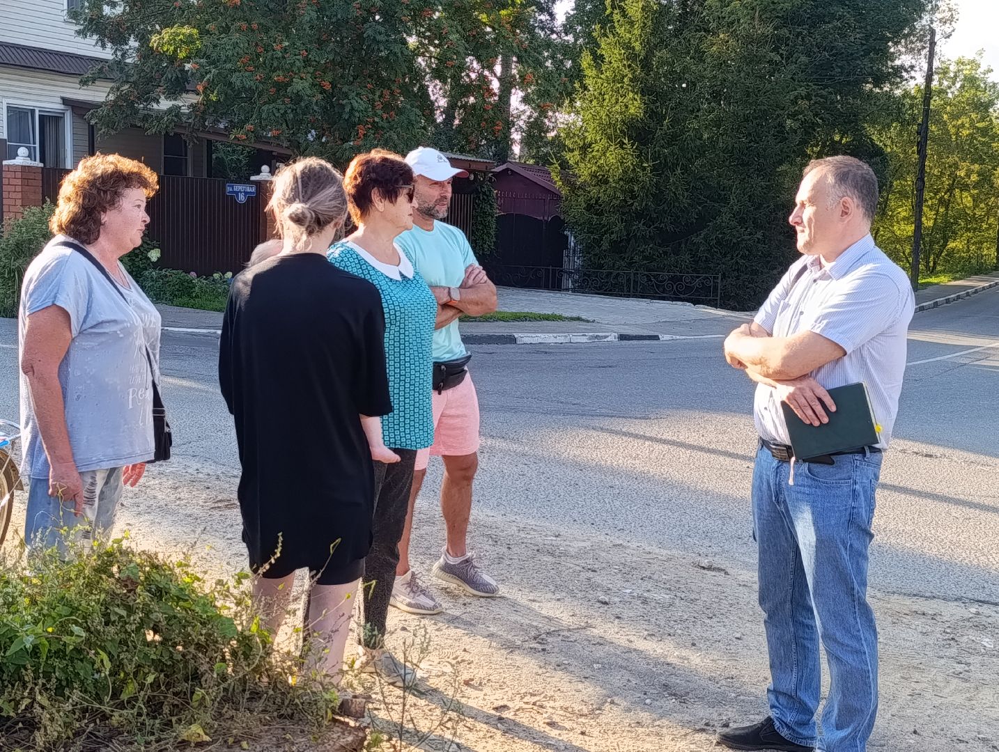 Бронницы, Благоустройство, Новая контейнерная площадка, Перенос мусорной площадки, Встреча с жителями,