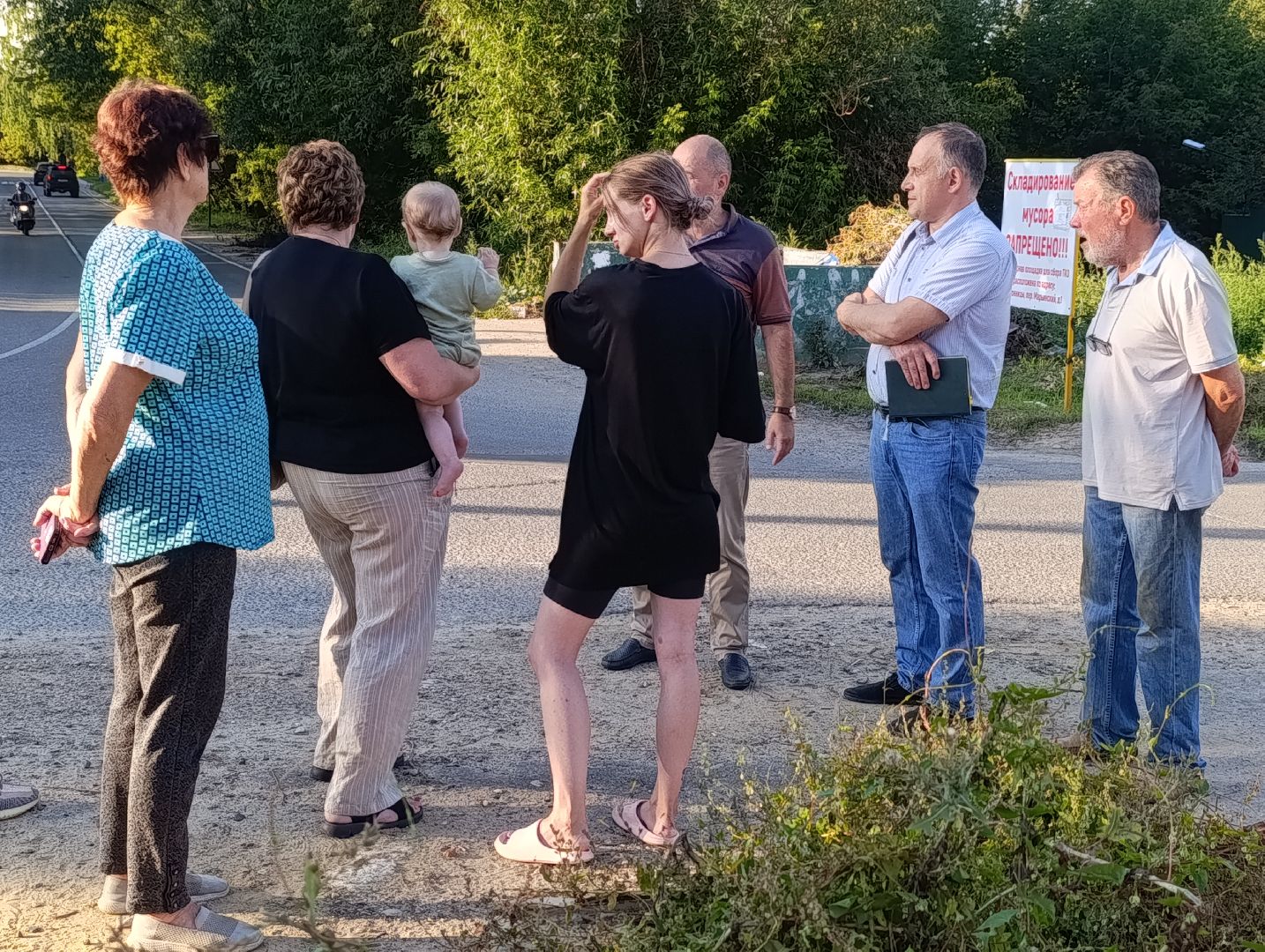 Бронницы, Благоустройство, Новая контейнерная площадка, Перенос мусорной площадки, Встреча с жителями,