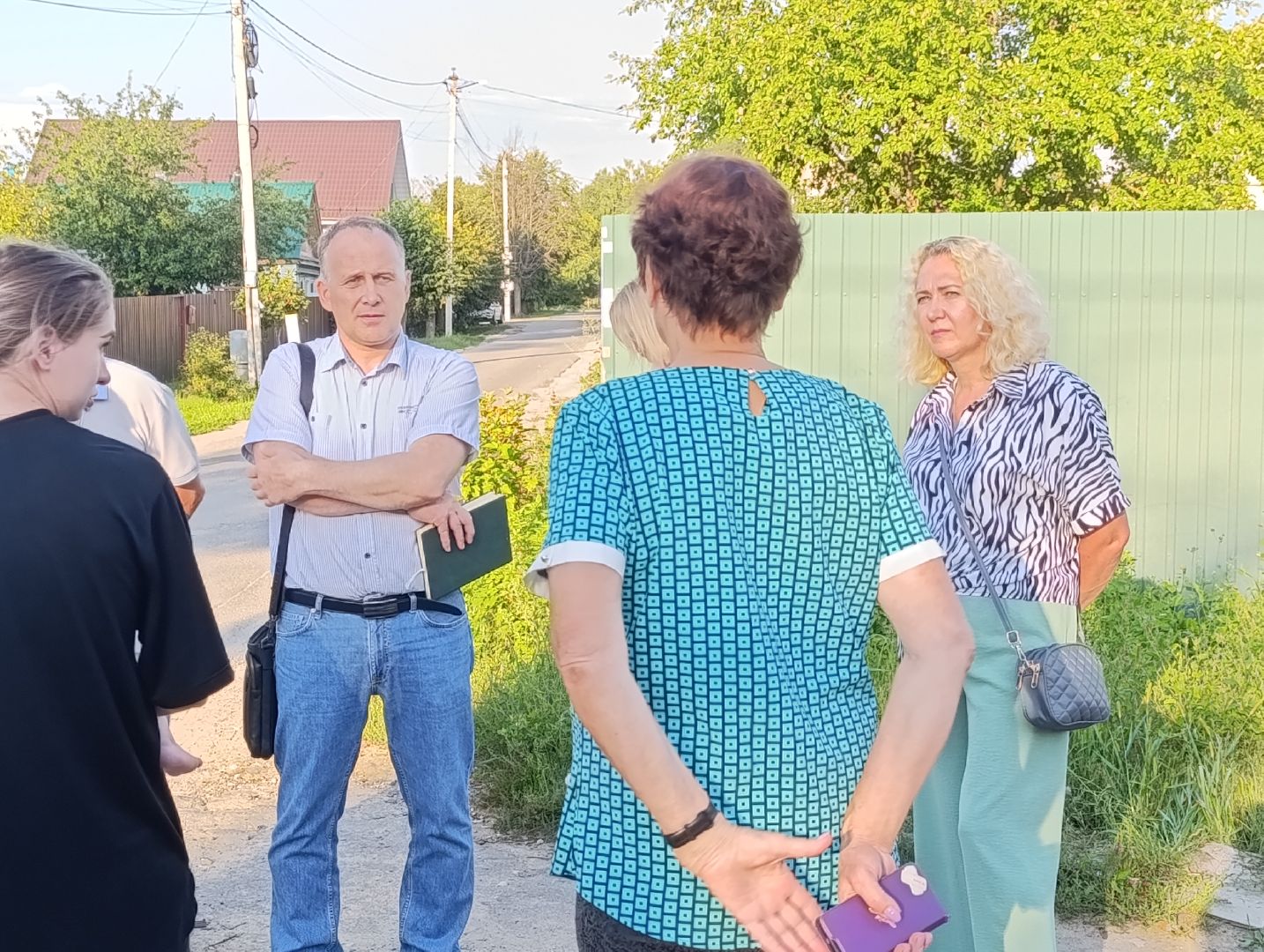 Бронницы, Благоустройство, Новая контейнерная площадка, Перенос мусорной площадки, Встреча с жителями,