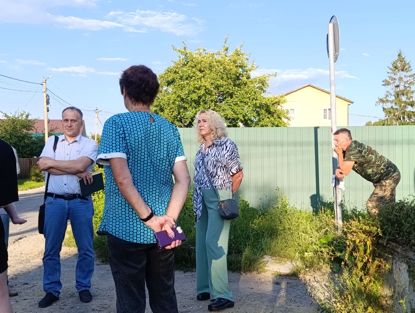 Бронницы, Благоустройство, Новая контейнерная площадка, Перенос мусорной площадки, Встреча с жителями,