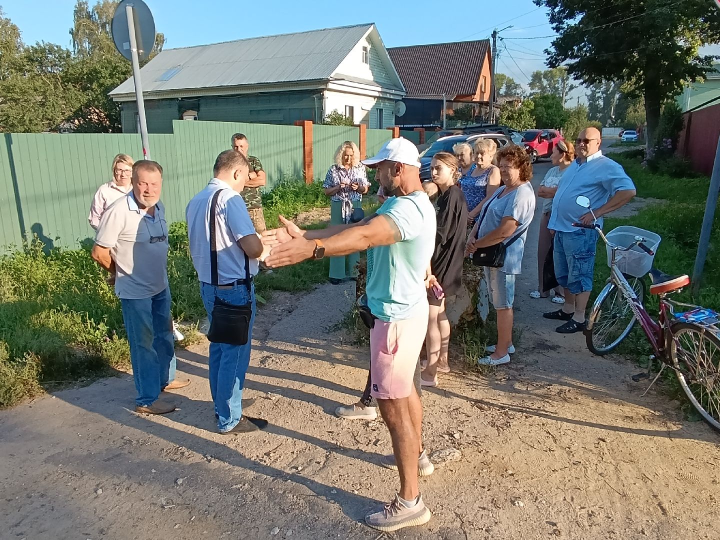 Бронницы, Благоустройство, Новая контейнерная площадка, Перенос мусорной площадки, Встреча с жителями,