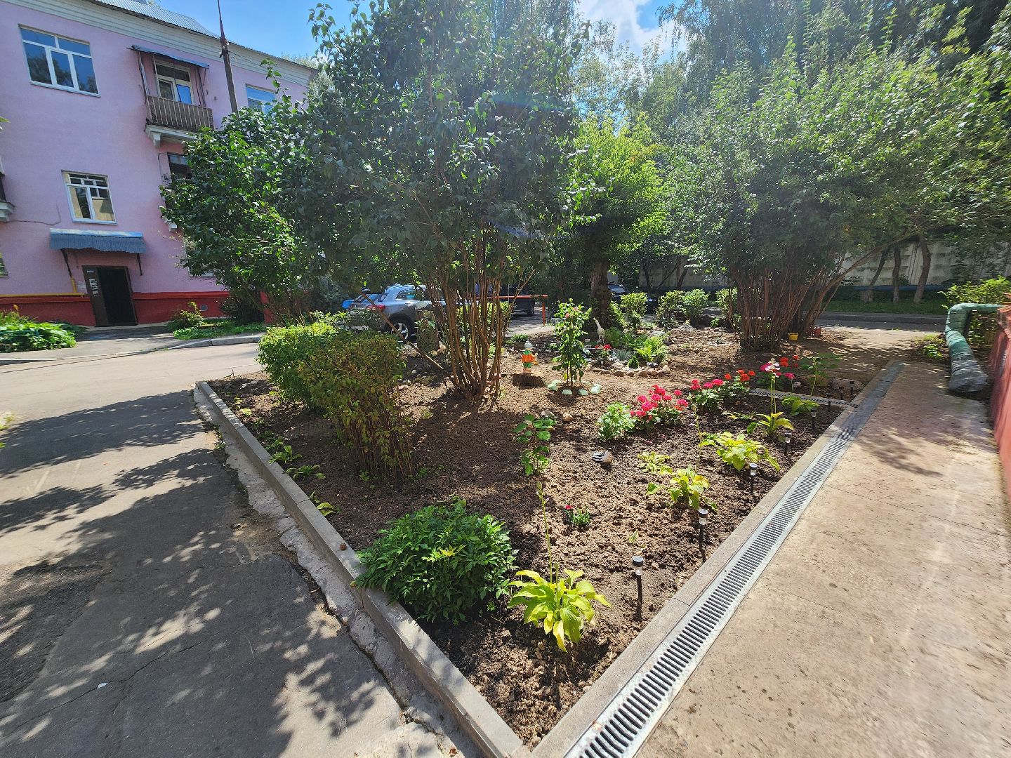 долгопрудный, конкурс по благоустройству, цветник, ландшафтный дизайн, хлебниково,
