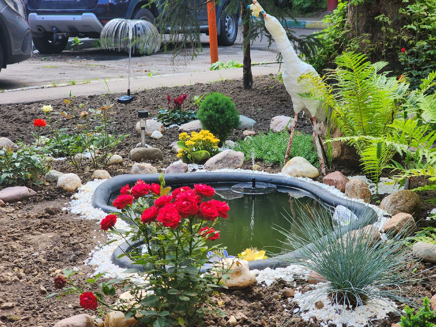 долгопрудный, конкурс по благоустройству, цветник, ландшафтный дизайн, хлебниково,