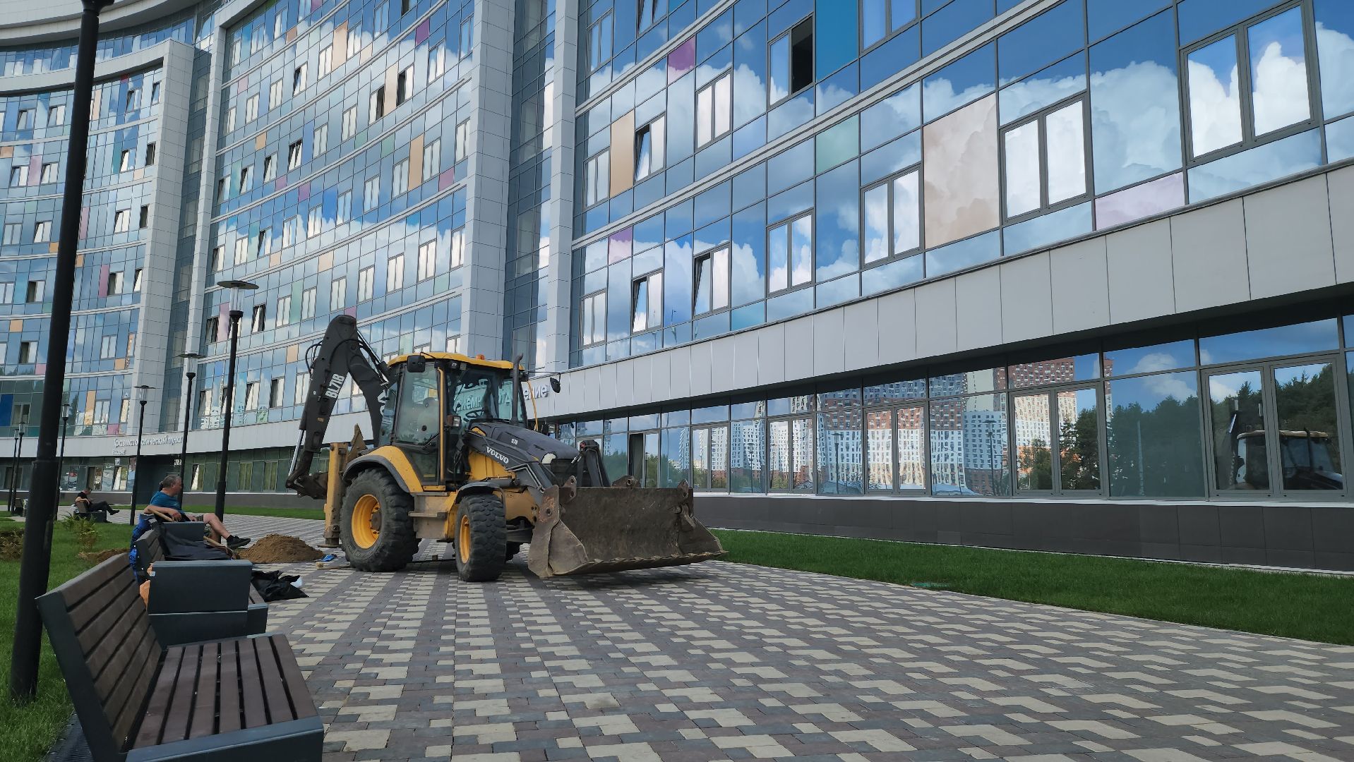 рошаль, красногорск, детский клинический центр, благоуйстройство,