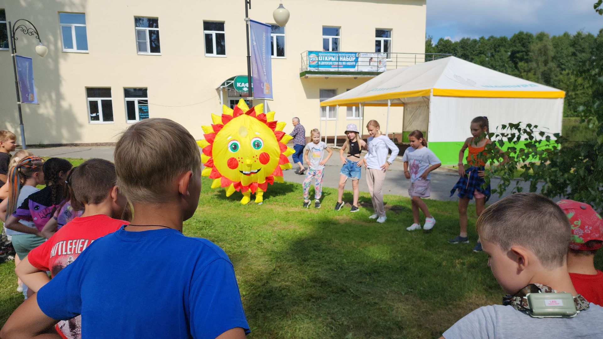 флешмоб, шатура, лагерь отдыха, культурная шатура,
