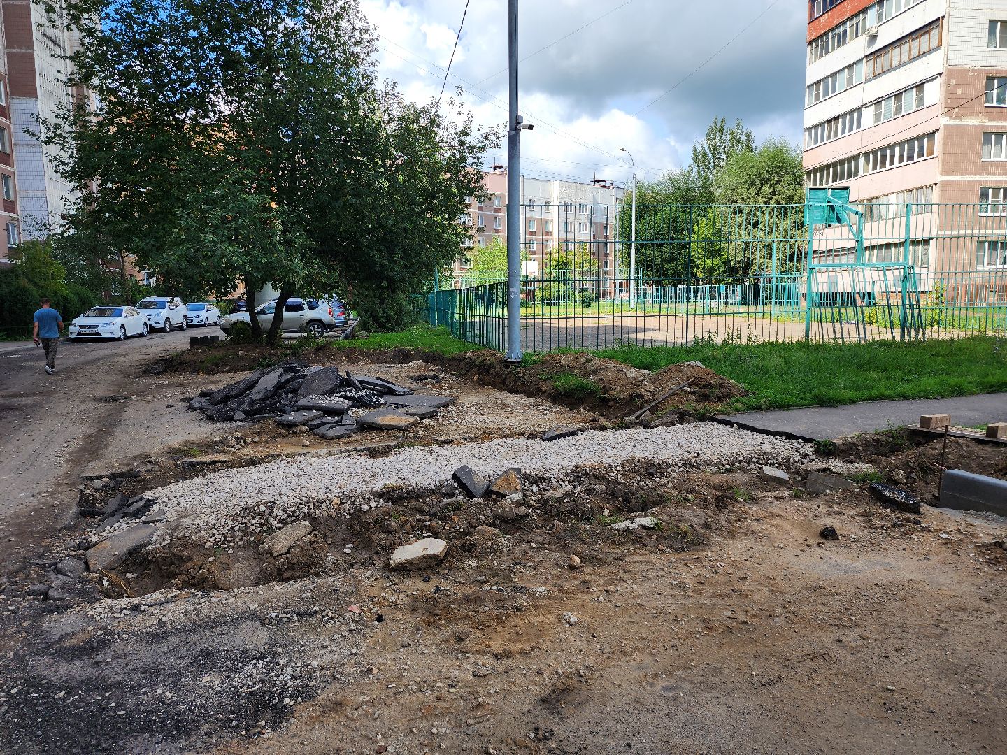 серпухов, улица новая, благоуйстройство, дворовая территория, жители, депутат,