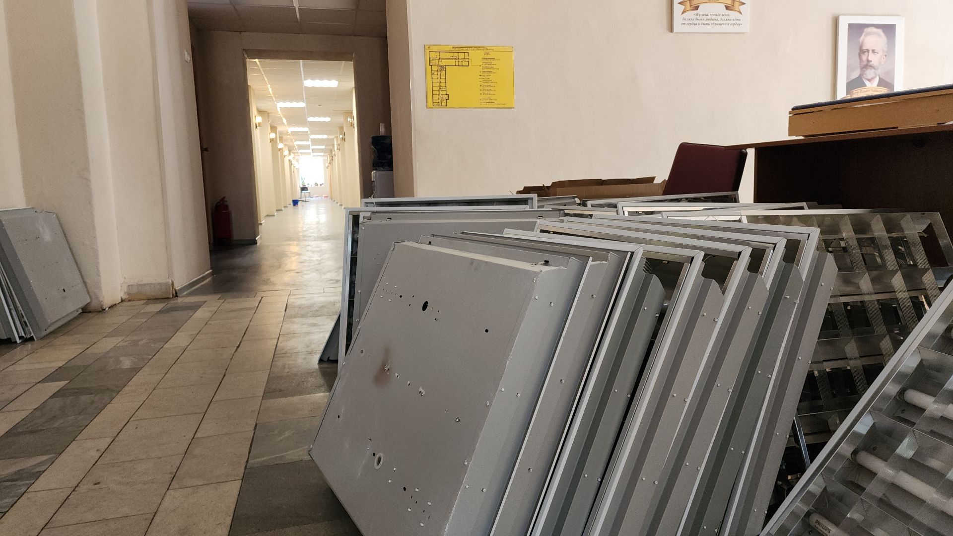 культура, культура для школьников, ремонт, ремонт школы, электросталь, косметический ремонт, музыкальная школа, новый учебный год 2024,