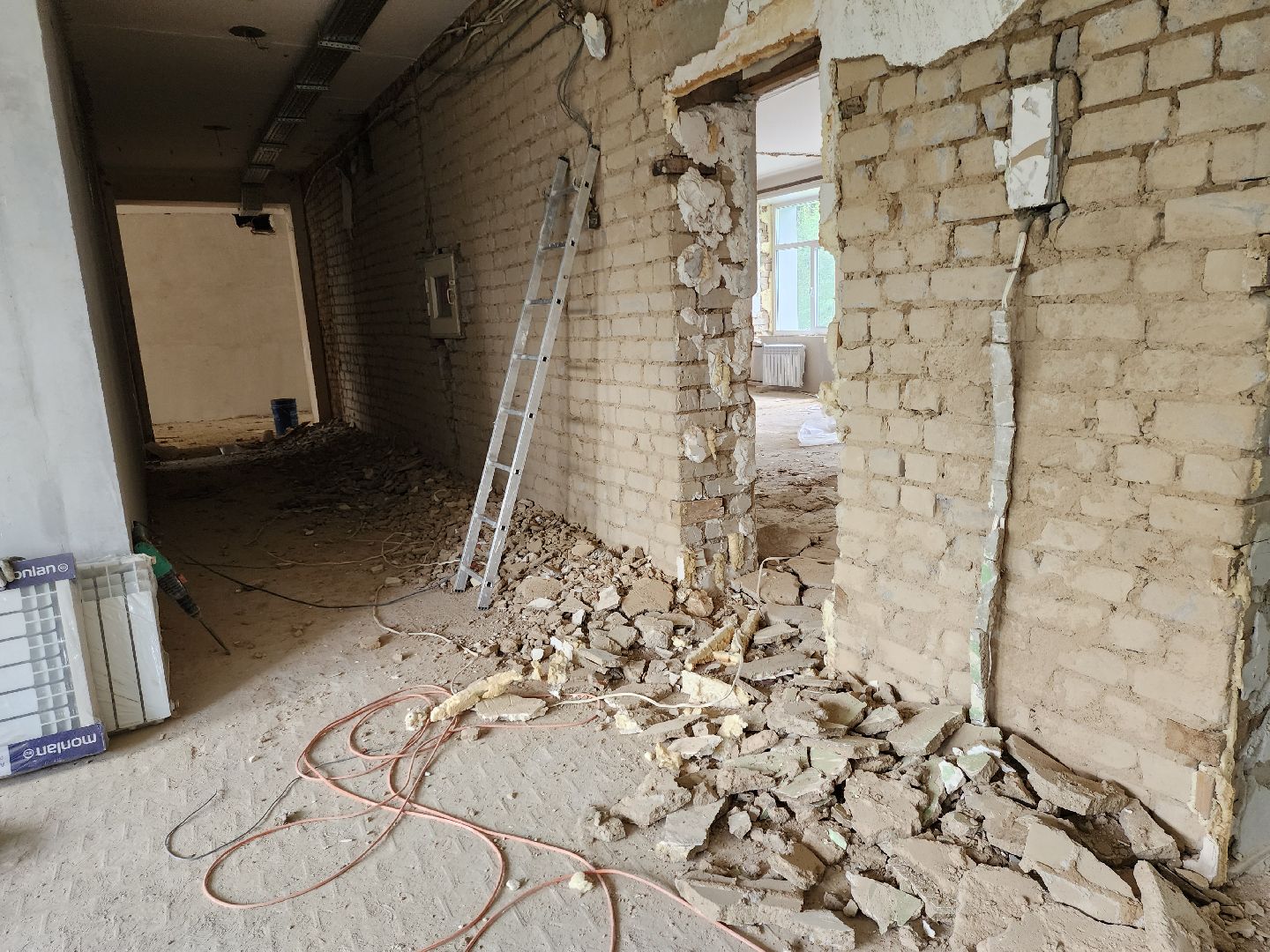 капитальный ремонт, капитальный ремонт поликлиники, тучково, руза, строительство, здравоохранение мо, здравоохранение московской области,