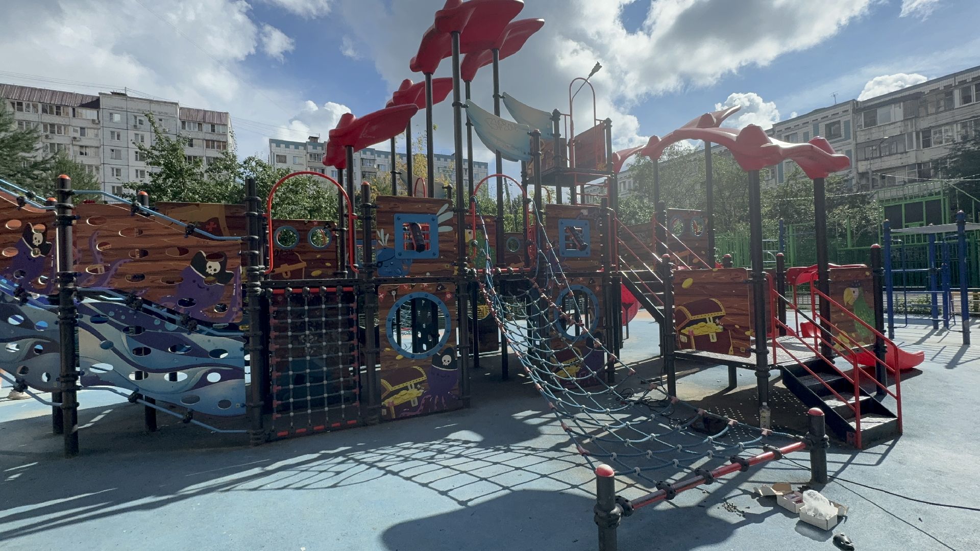 Солнечногорск, Детская площадка, Ремонт, Рабочий, Жители,