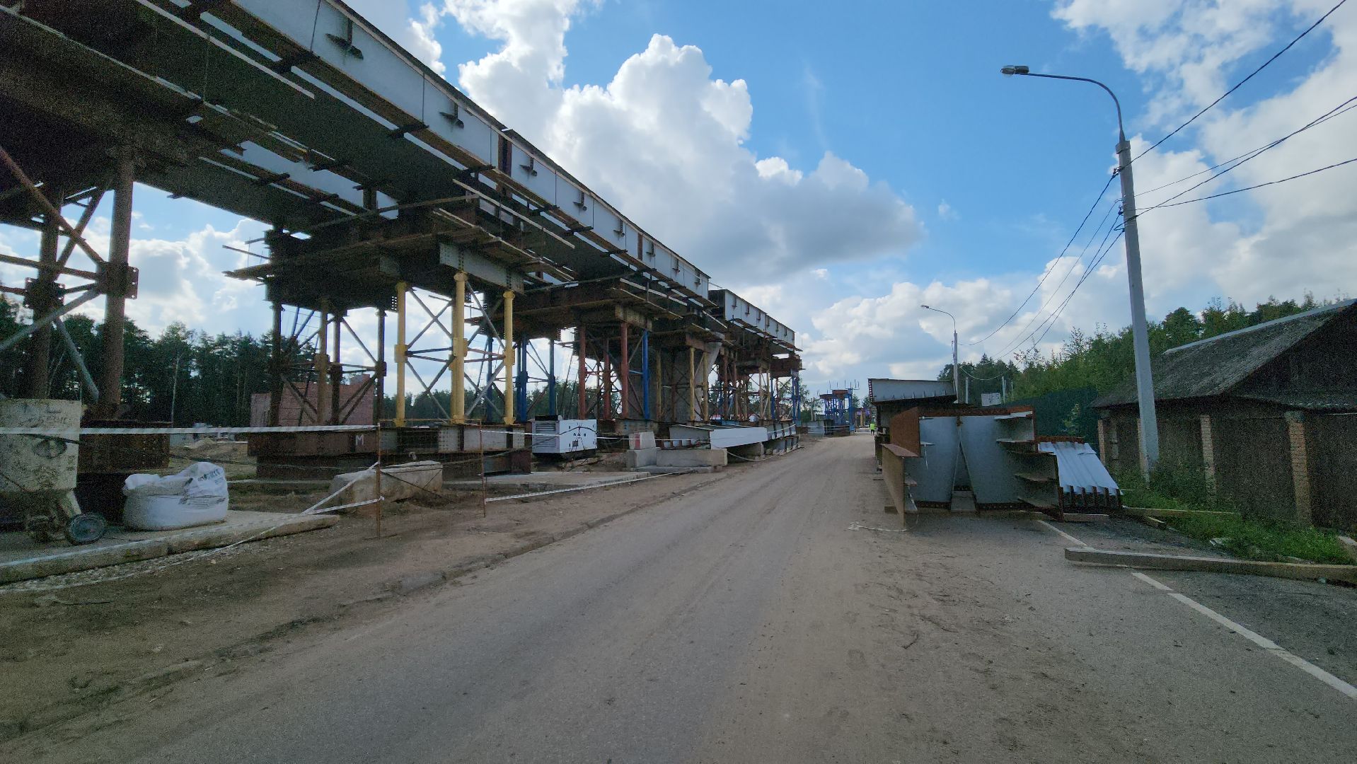 мцд-2, аникеевка, путепровод, строительство, красногорск,