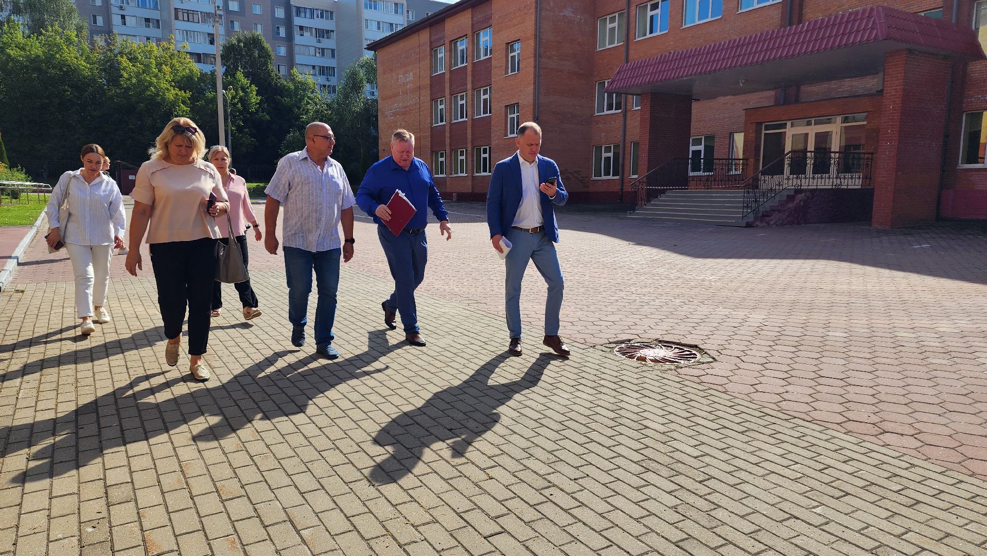 Приемка школ, Образование, безопасность, Домодедово, Подмосковье,